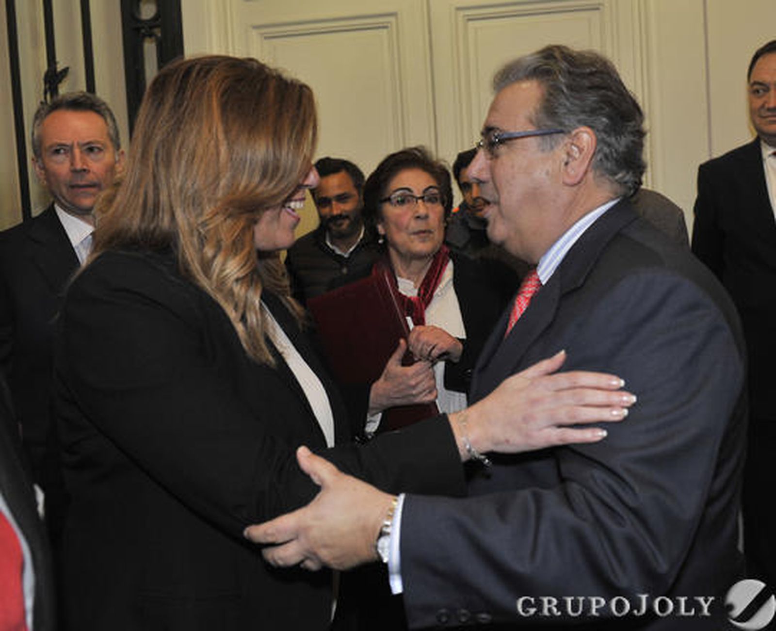 Susana Díaz y Juan Ignacio Zoido. / Fotos de Juan Carlos Vázquez y Belén Vargas