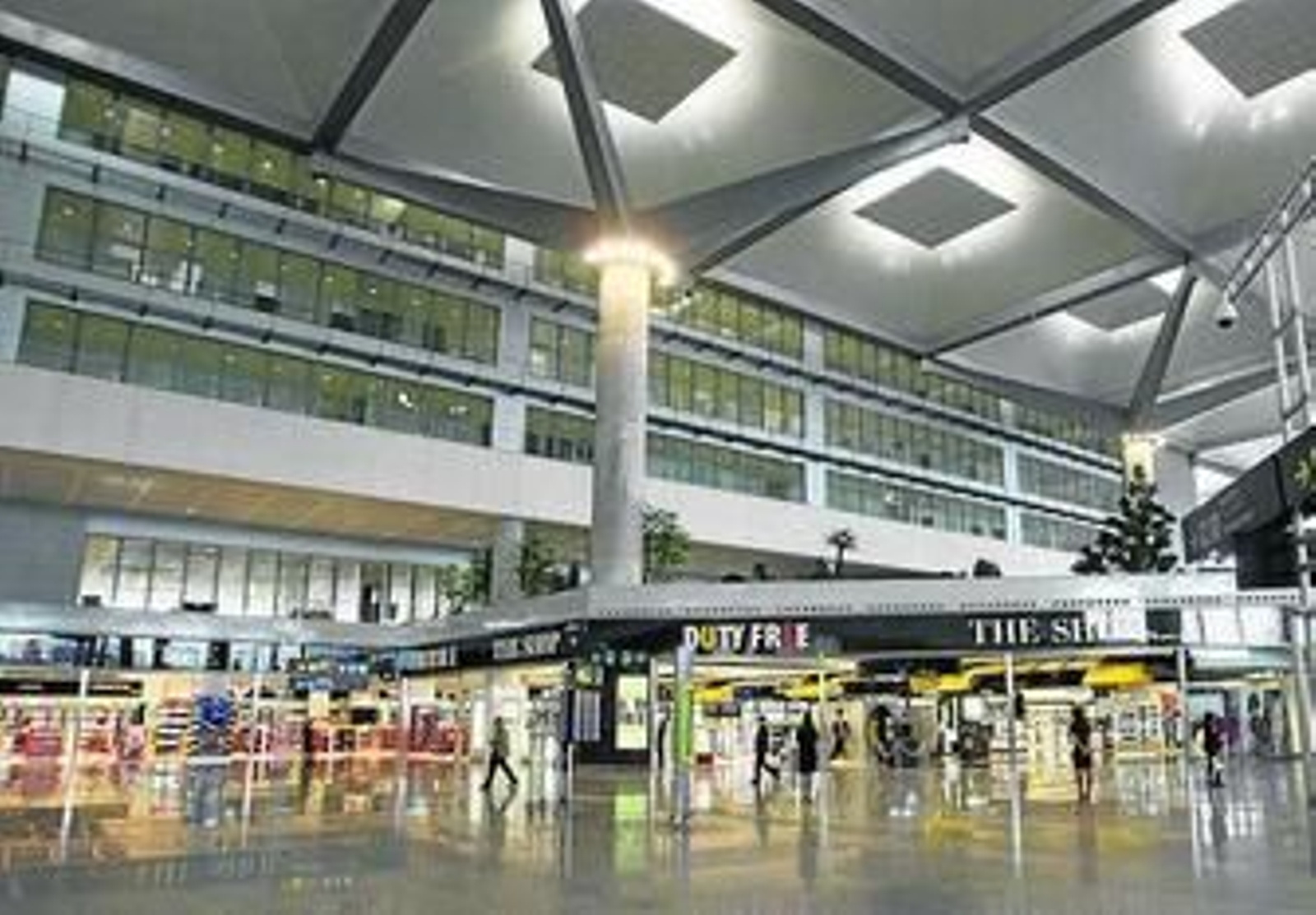 Vista de la T3 del aeropuerto de Málaga.