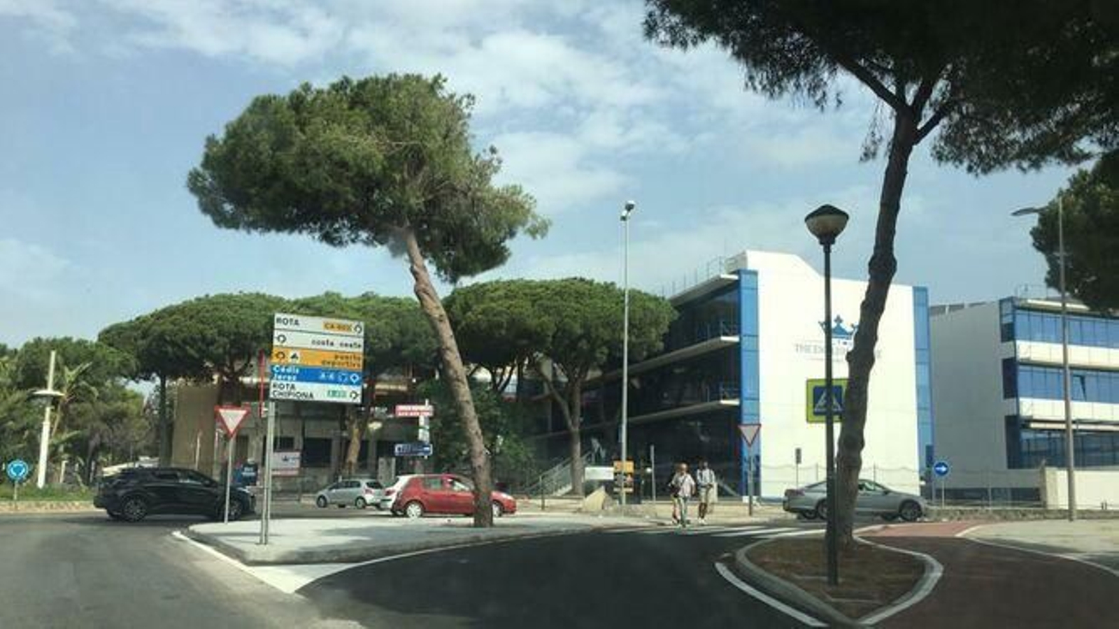 La zona donde se inaugurará la calle, cerca de la Avenida Víctimas del Terrorismo.