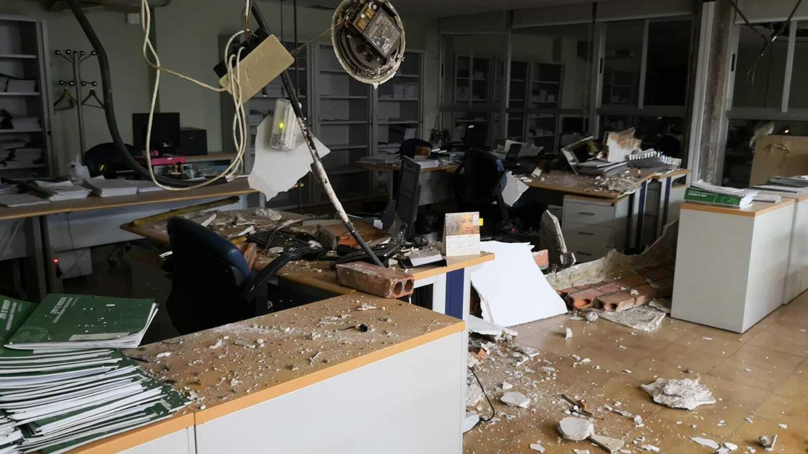 Así ha quedado la quinta planta de la delegación de Igualdad.