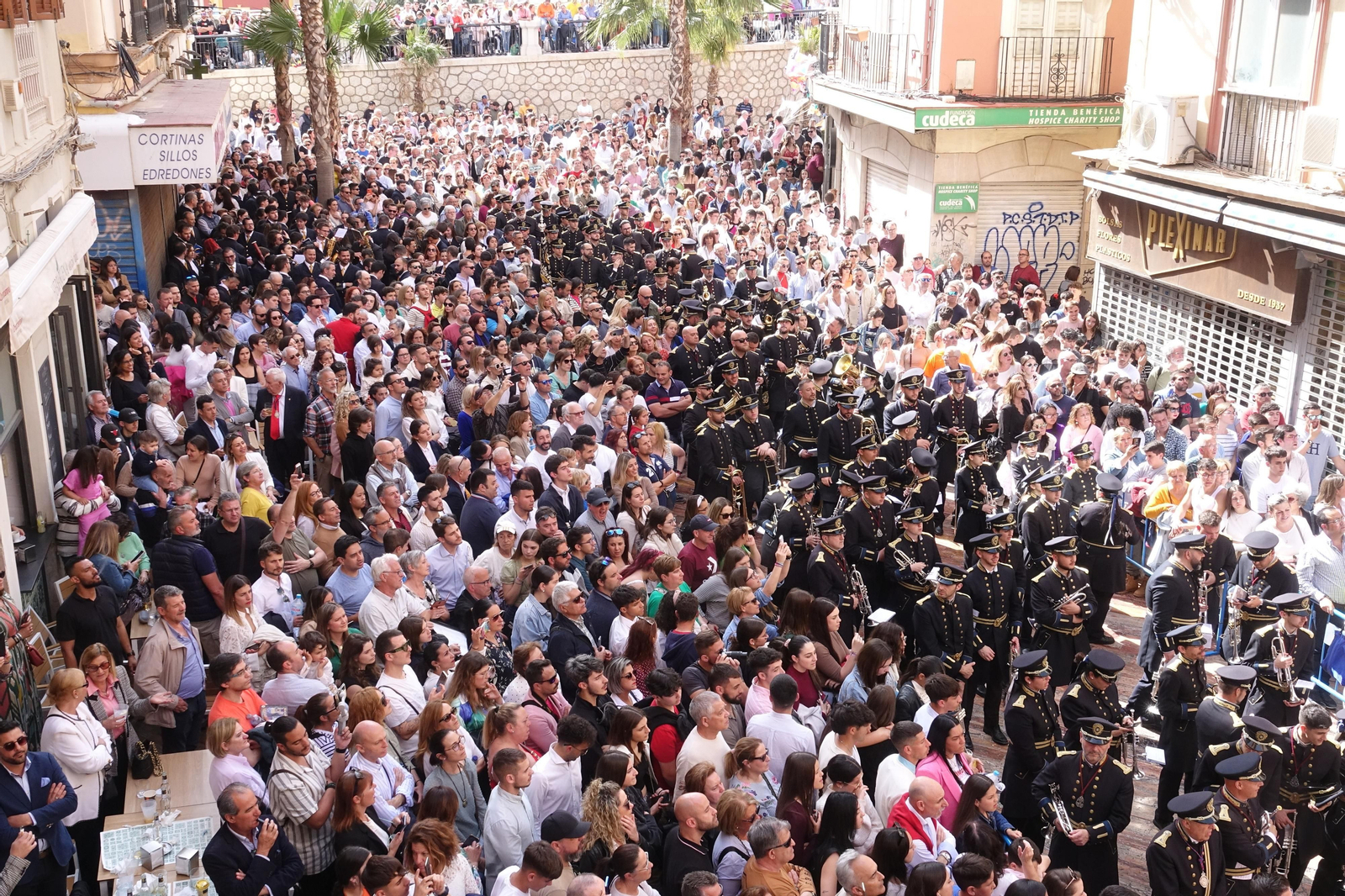 La Sagrada Cena en el Jueves Santo de Málaga, en fotos