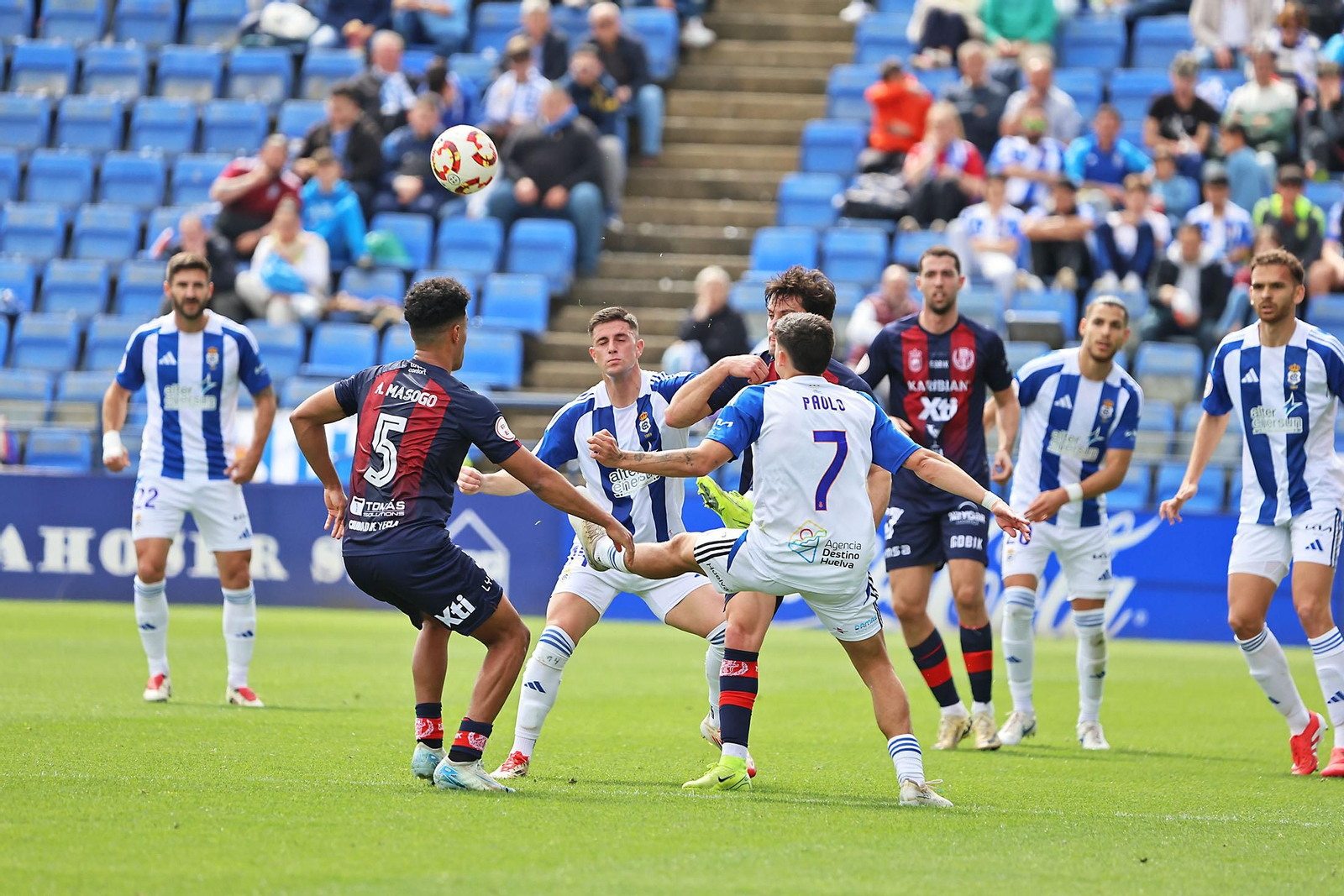 Las imágenes del Recreativo de Huelva - Yeclano Deportivo