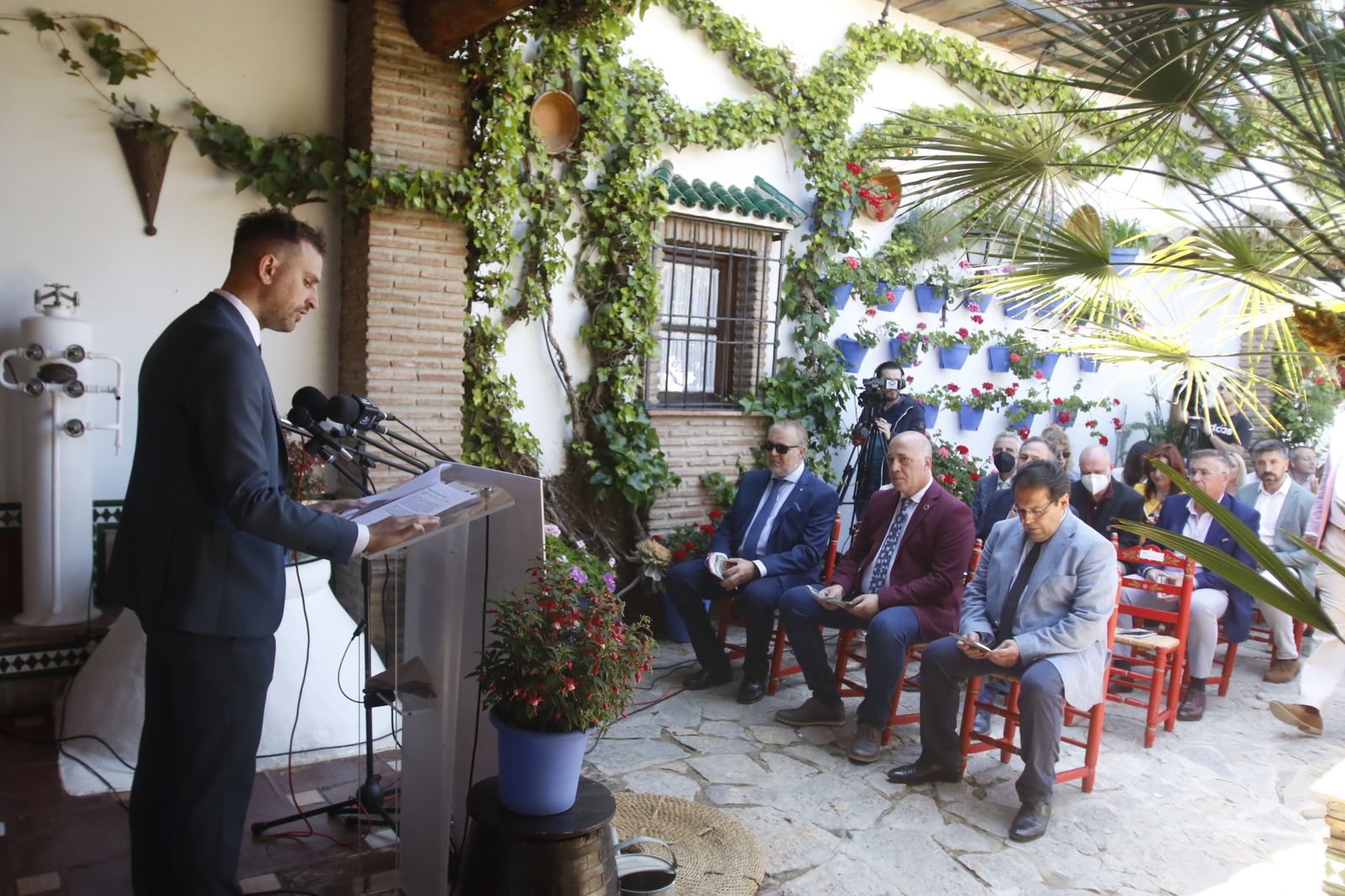 La presentación de la I Guía de Patios de la Provincia, en imágenes