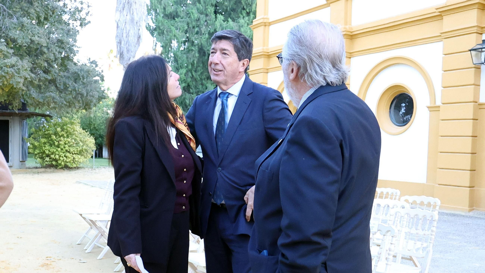 Inauguración del monumento dedicado a Álvaro Domecq en la Real Escuela