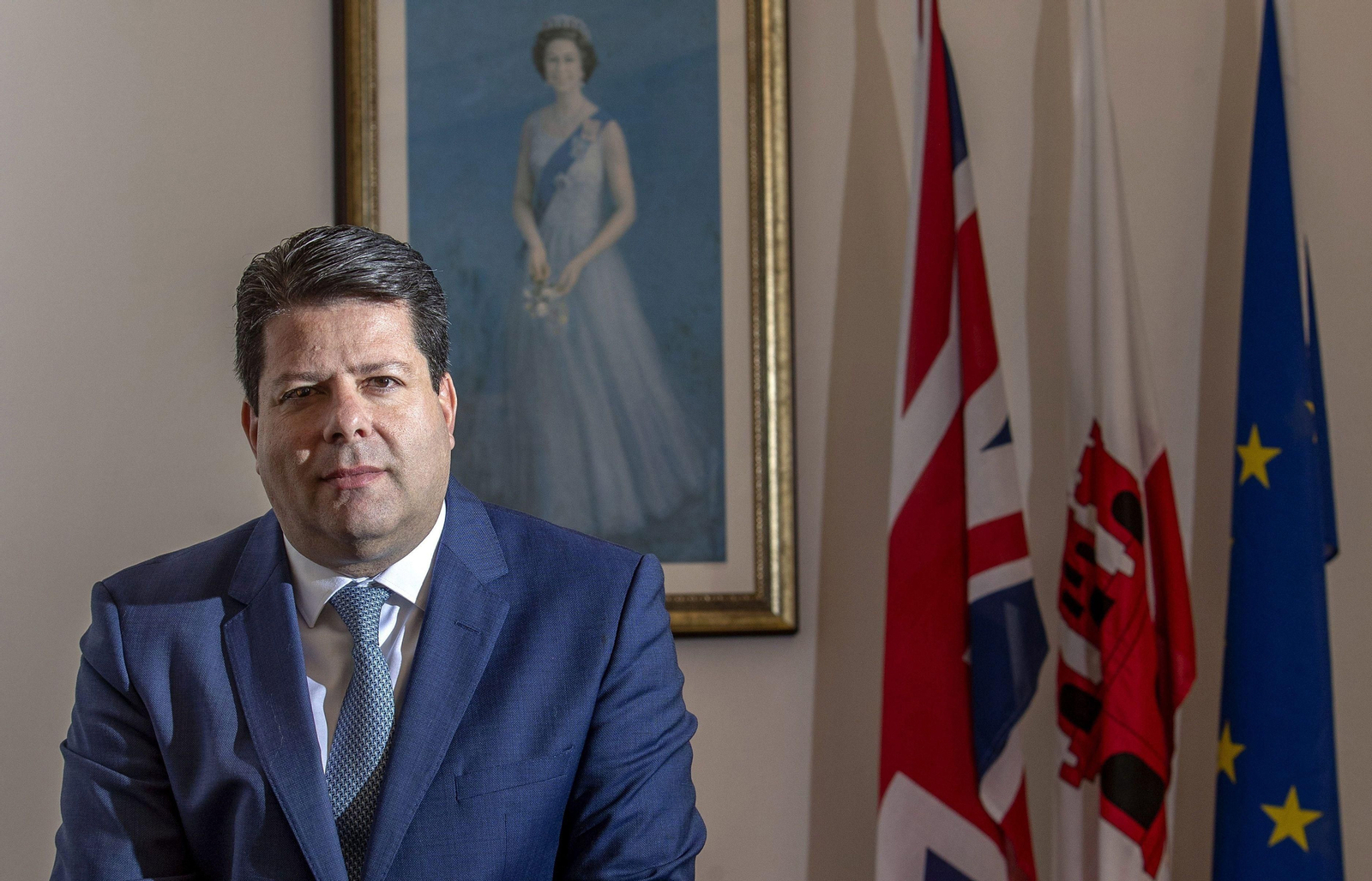 El ministro principal de Gibraltar, Fabián Picardo.