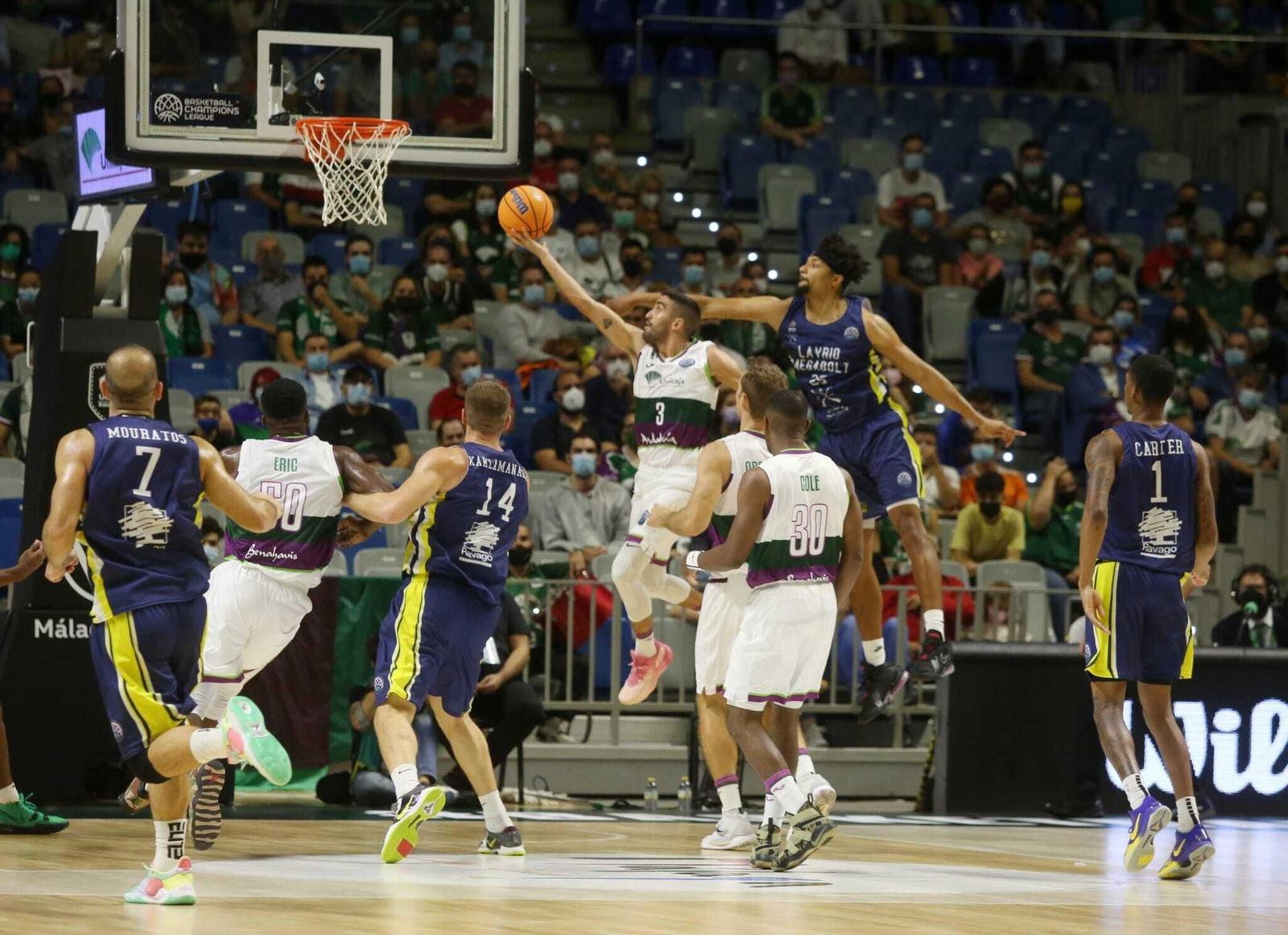 Las fotos del Unicaja-Lavrio Megabolt