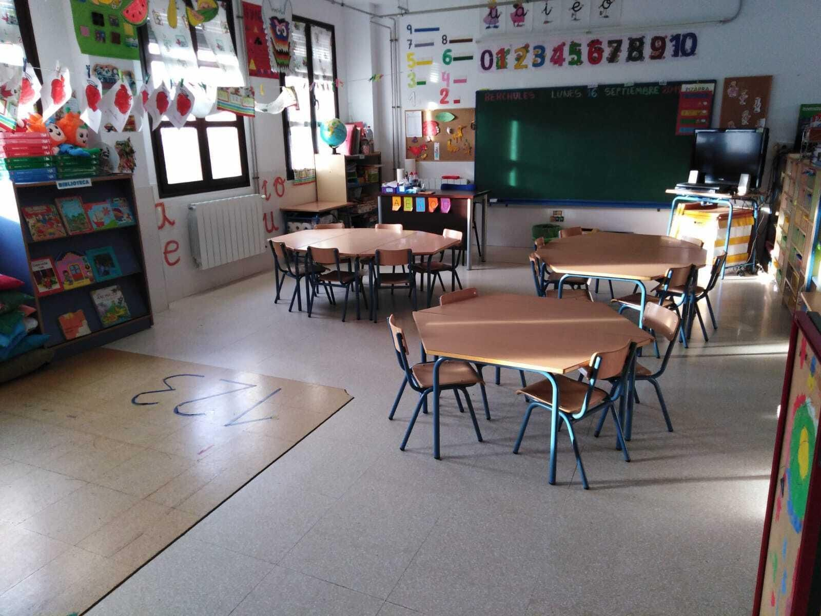 Aula de un centro educativo.