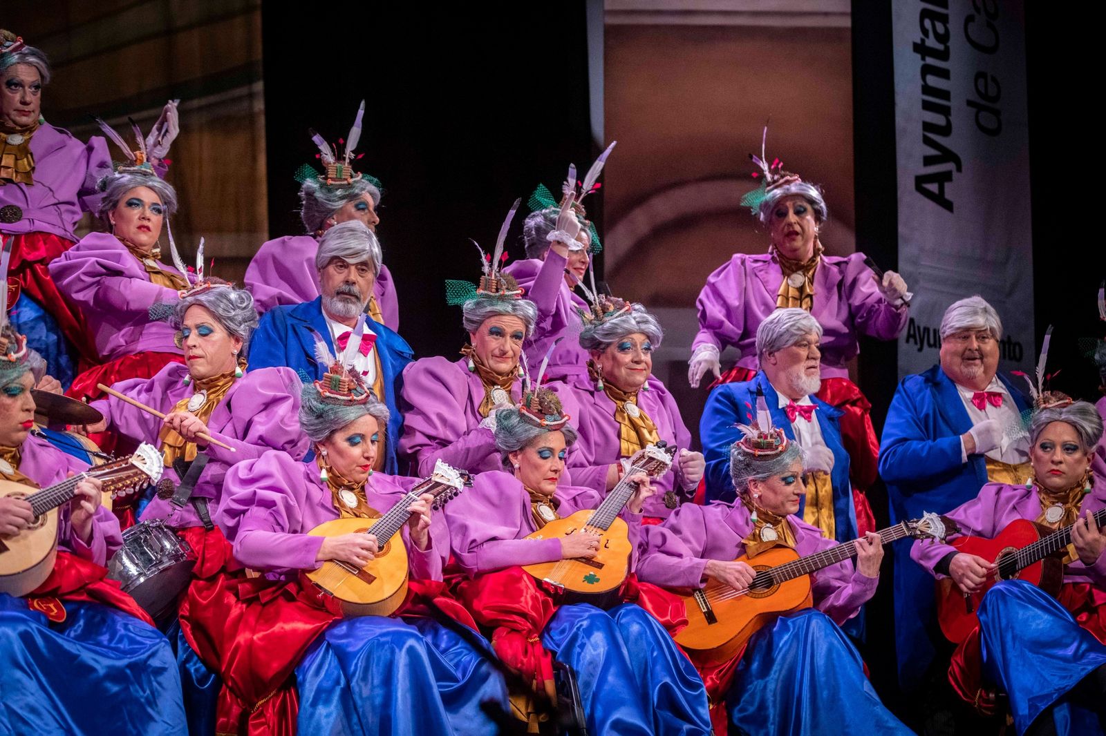 Coro 'La dama de Cádiz'