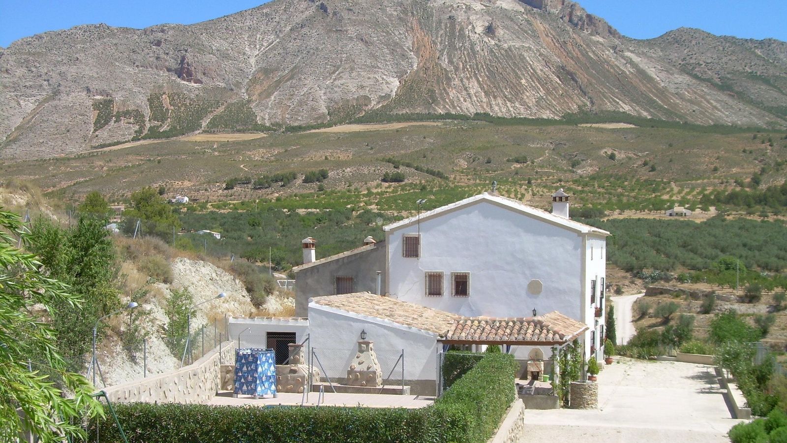 El Paso, a los pies de la sierra de Los Vélez