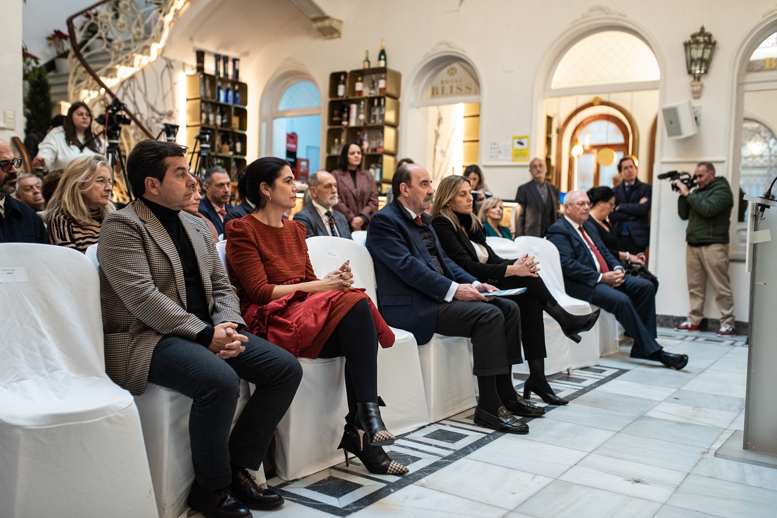 Imágenes de la entrega del premio literario "Hablando en cobre" de la Fundación Atlantic Copper