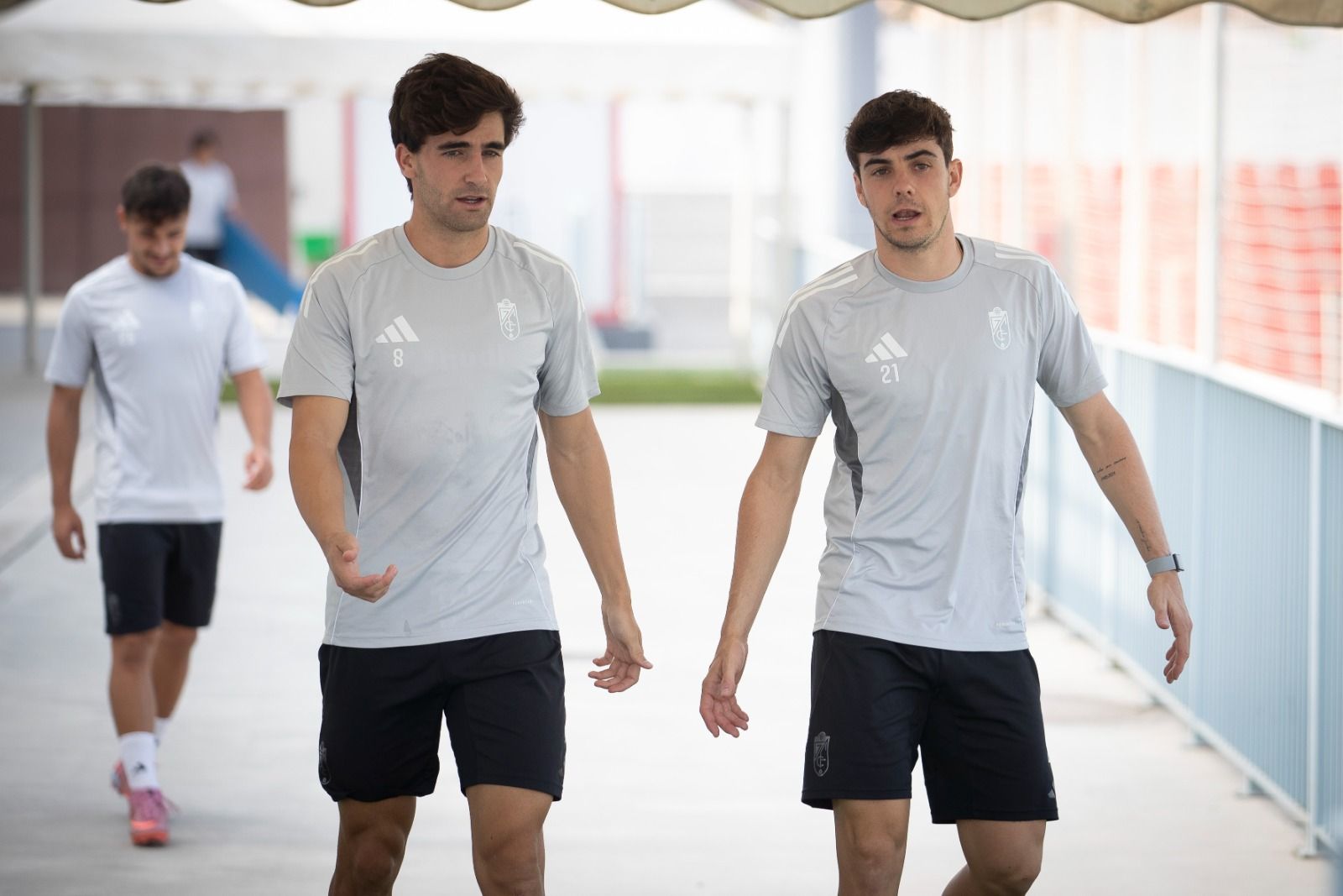 Las imágenes del entrenamiento del Granada CF