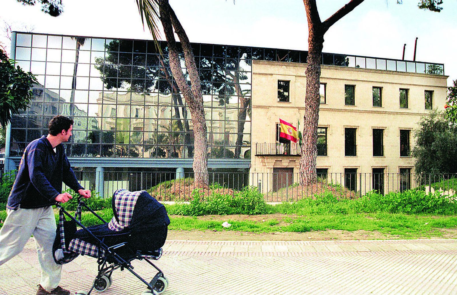 Panorámica de la sede de la Sección Octava de la Audiencia Provincial en Jerez.