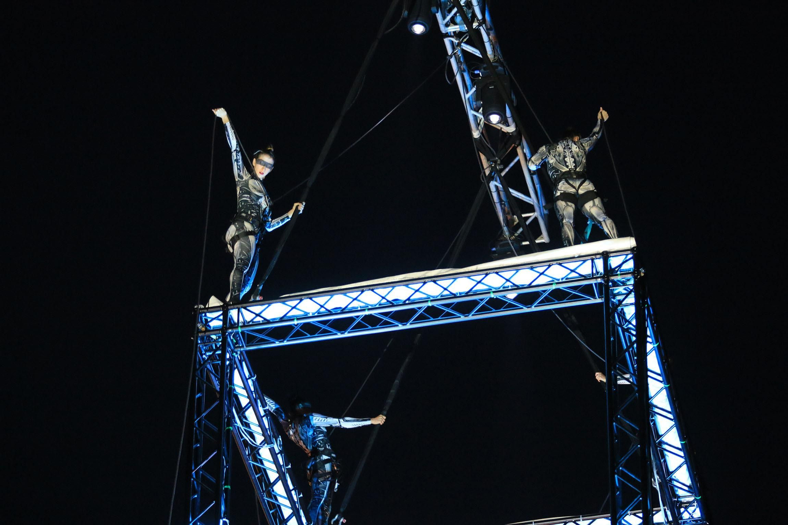 Imágenes de la Noche en Blanco, en Almería