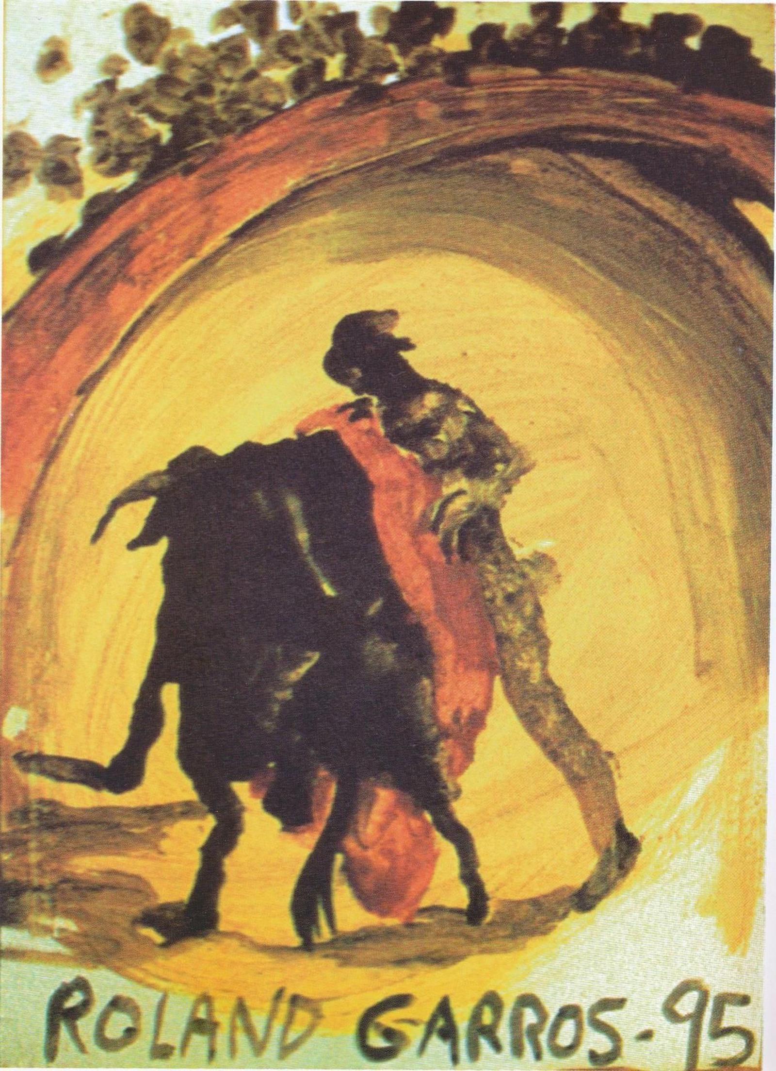 Cartel de Roland Garros 1995