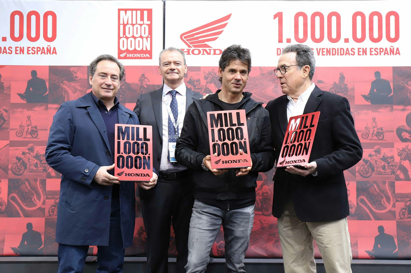 La división de motos de Honda supera el millón de unidades vendidas en España