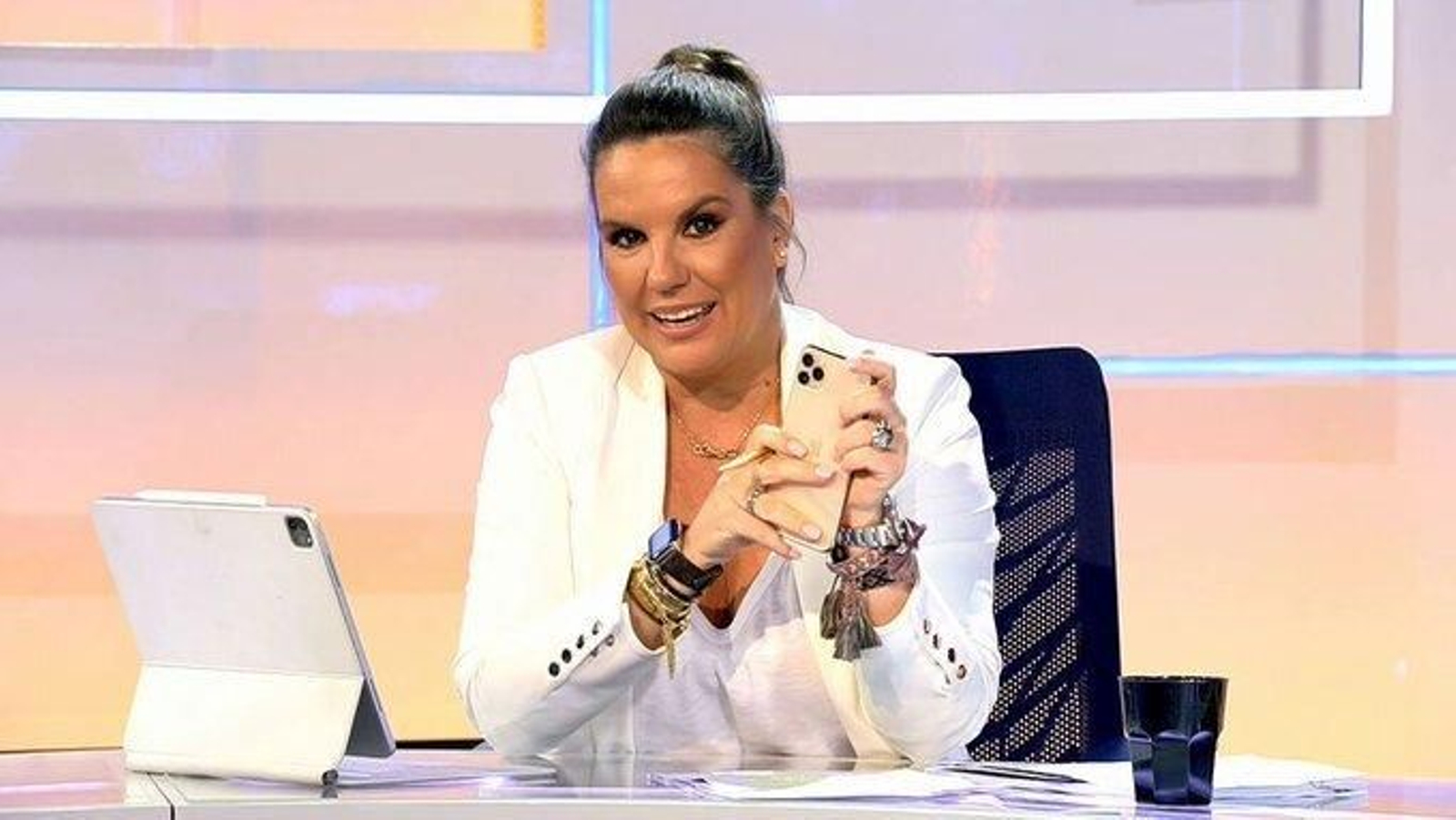 Carmen Porter en su nuevo programa, 'Futura'