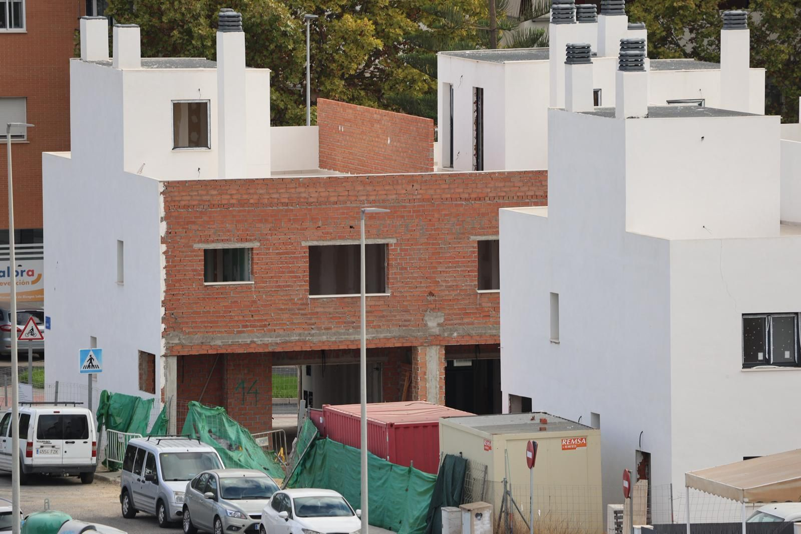 Inmuebles en construcción en Huelva.
