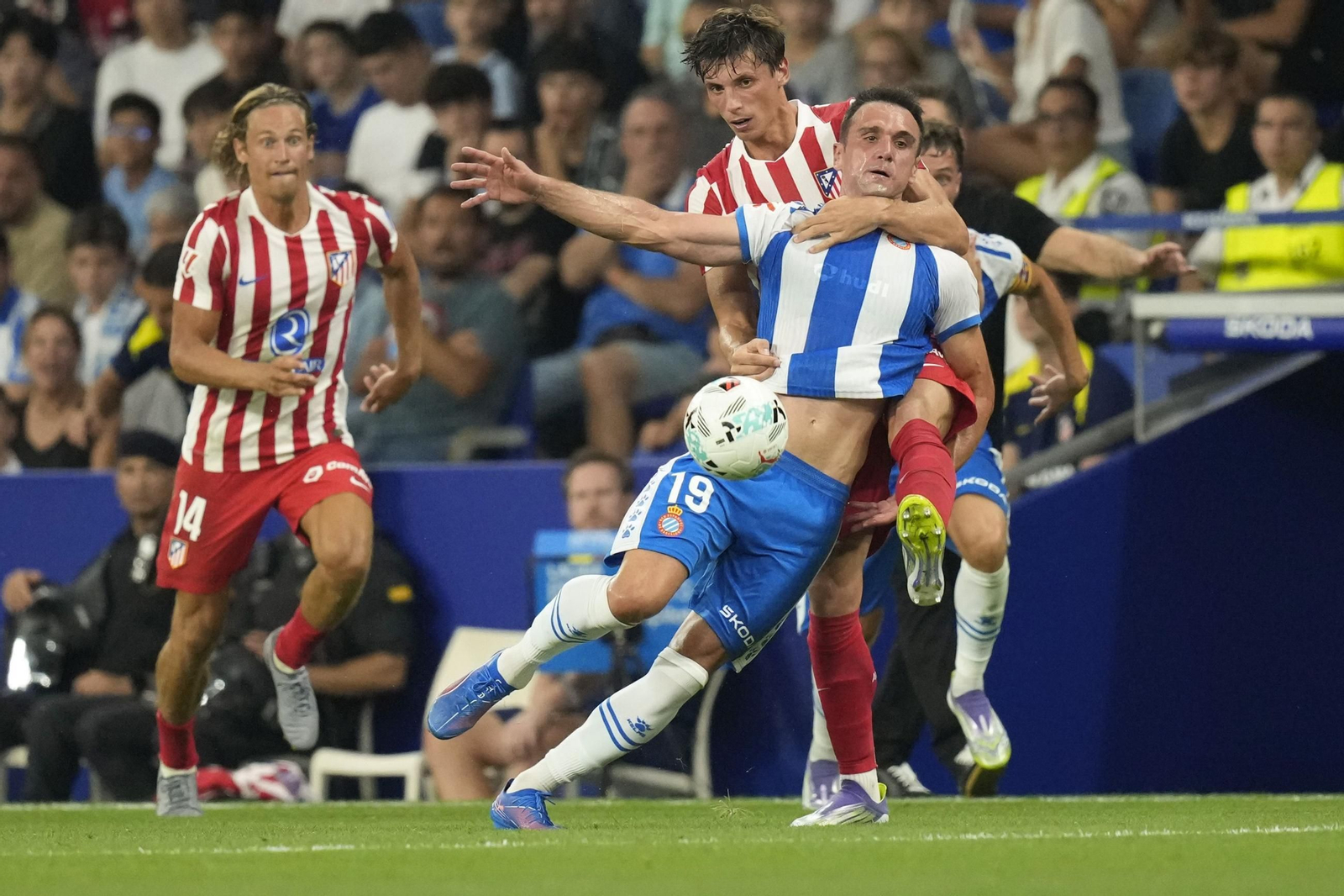 Las fotos del Espanyol - Atlético de Madrid