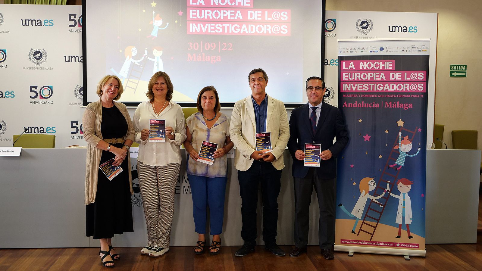 El evento presentado en el rectorado