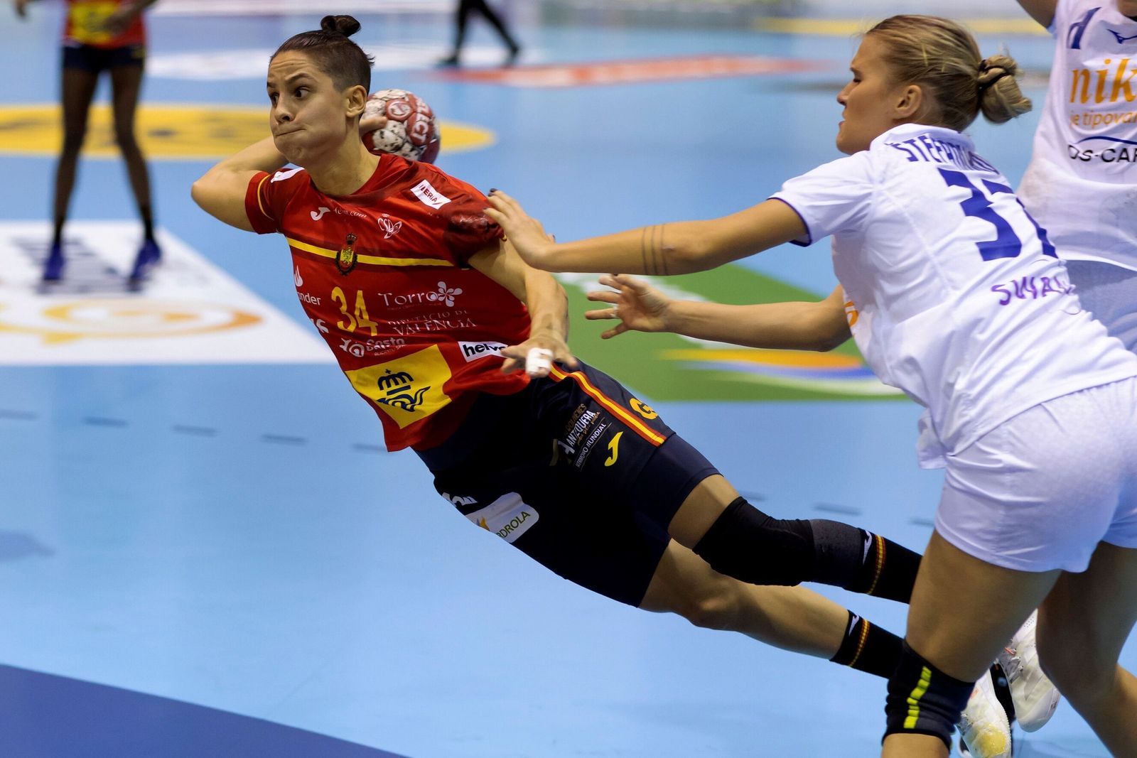 El España-Eslovaquia de Antequera, en fotos