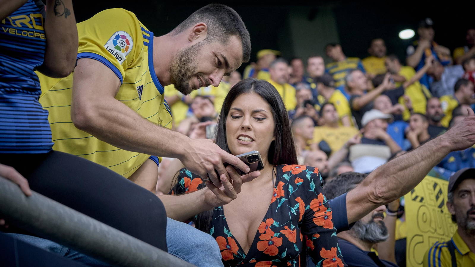 Partido de la victoria del Cádiz CF sobre el Atlético de Madrid