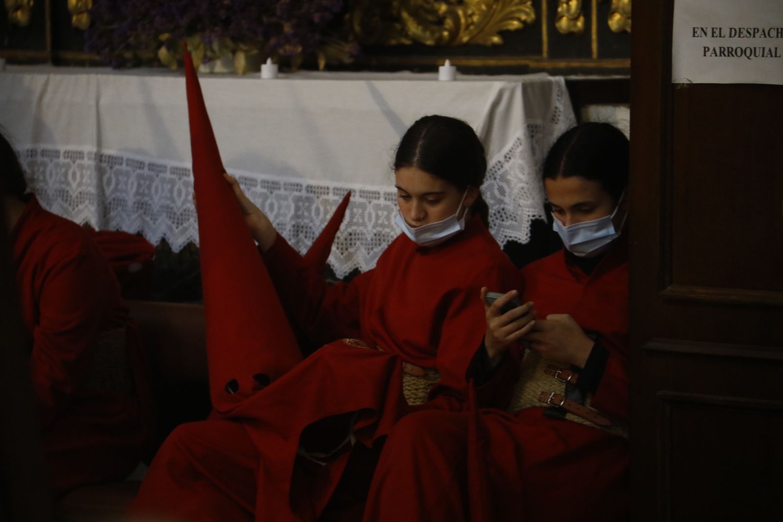 El Buen Suceso suspende su procesión del Martes Santo, en imágenes