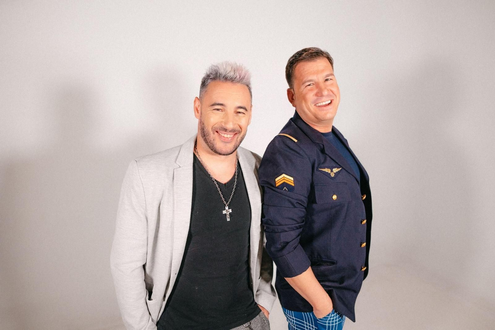 El dúo musical, Andy y Lucas