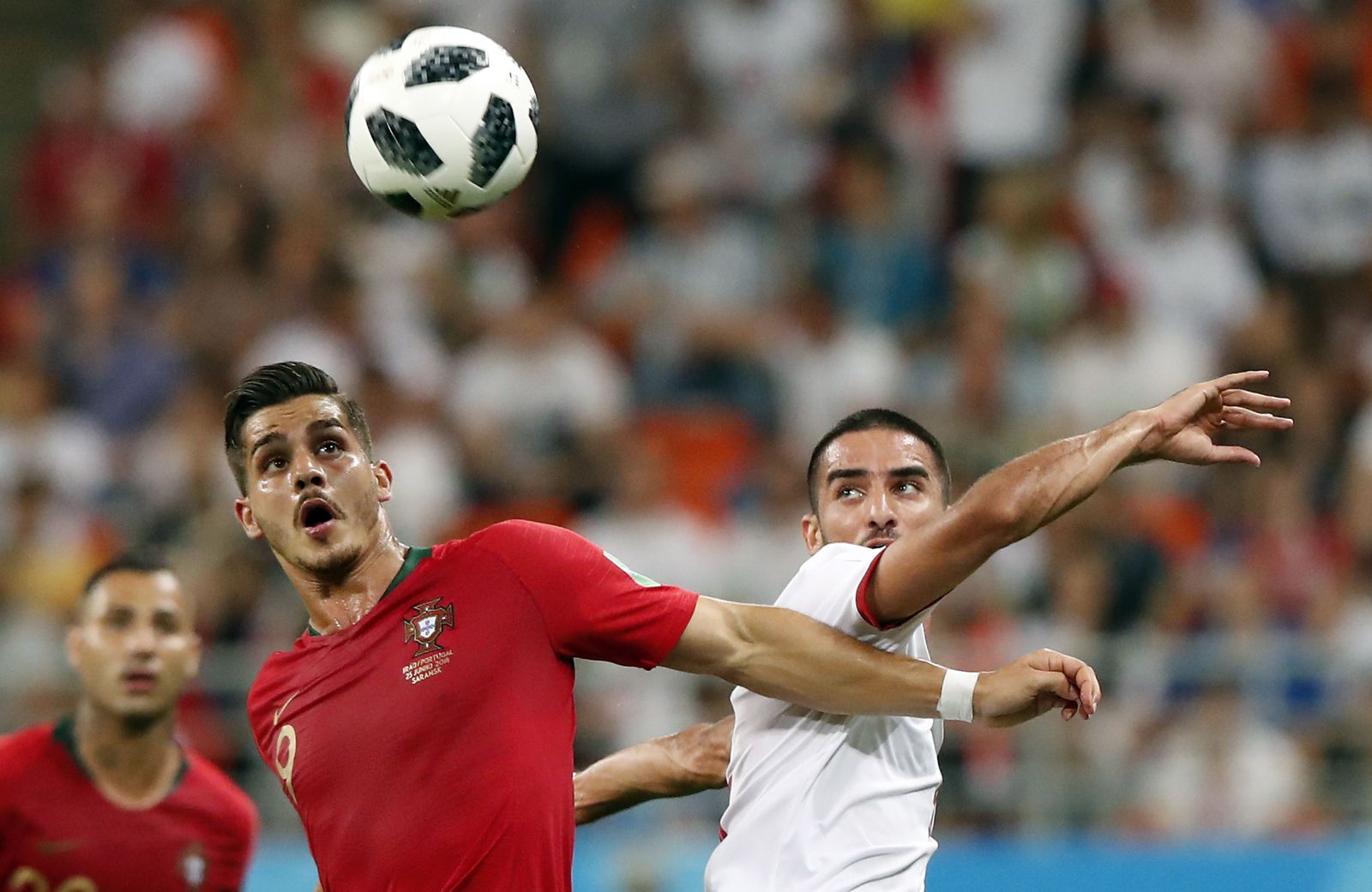 Las imágenes del Irán-Portugal