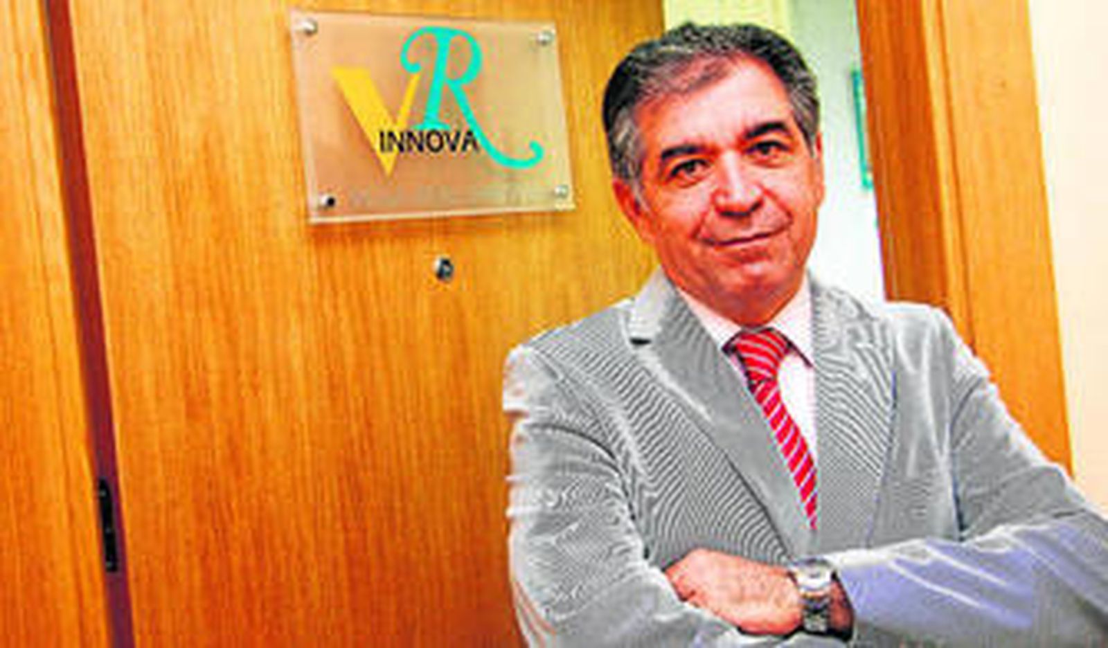 Antonio J. Pérez, director de Vegareal Innova, en la sede de la empresa.