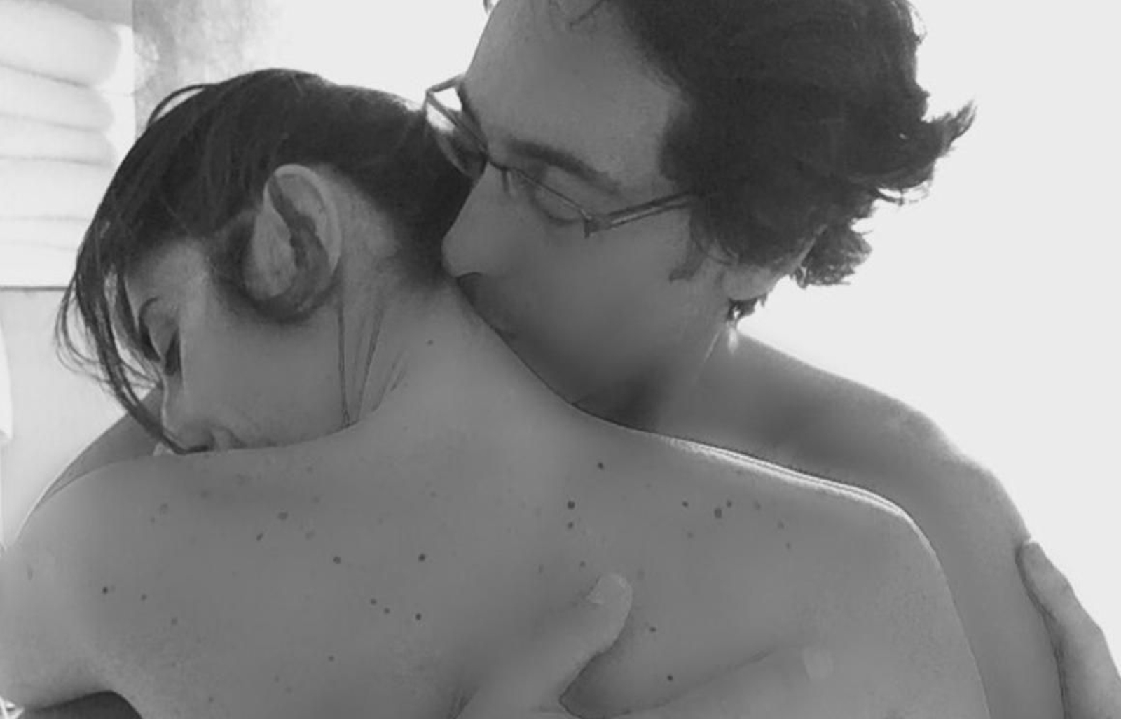 La foto de la despedida de Paz a su esposo