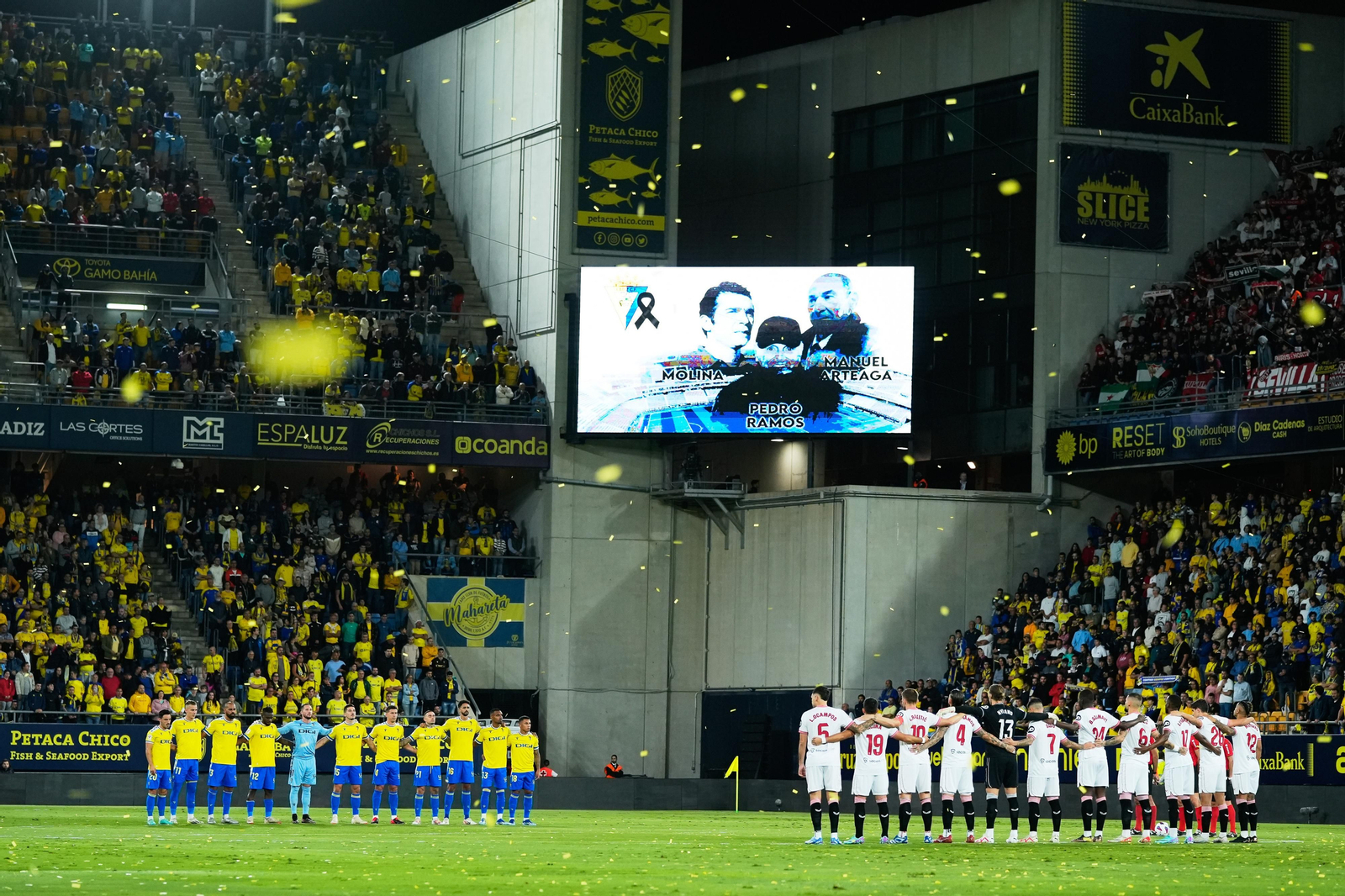 Imágenes del Cádiz-Sevilla