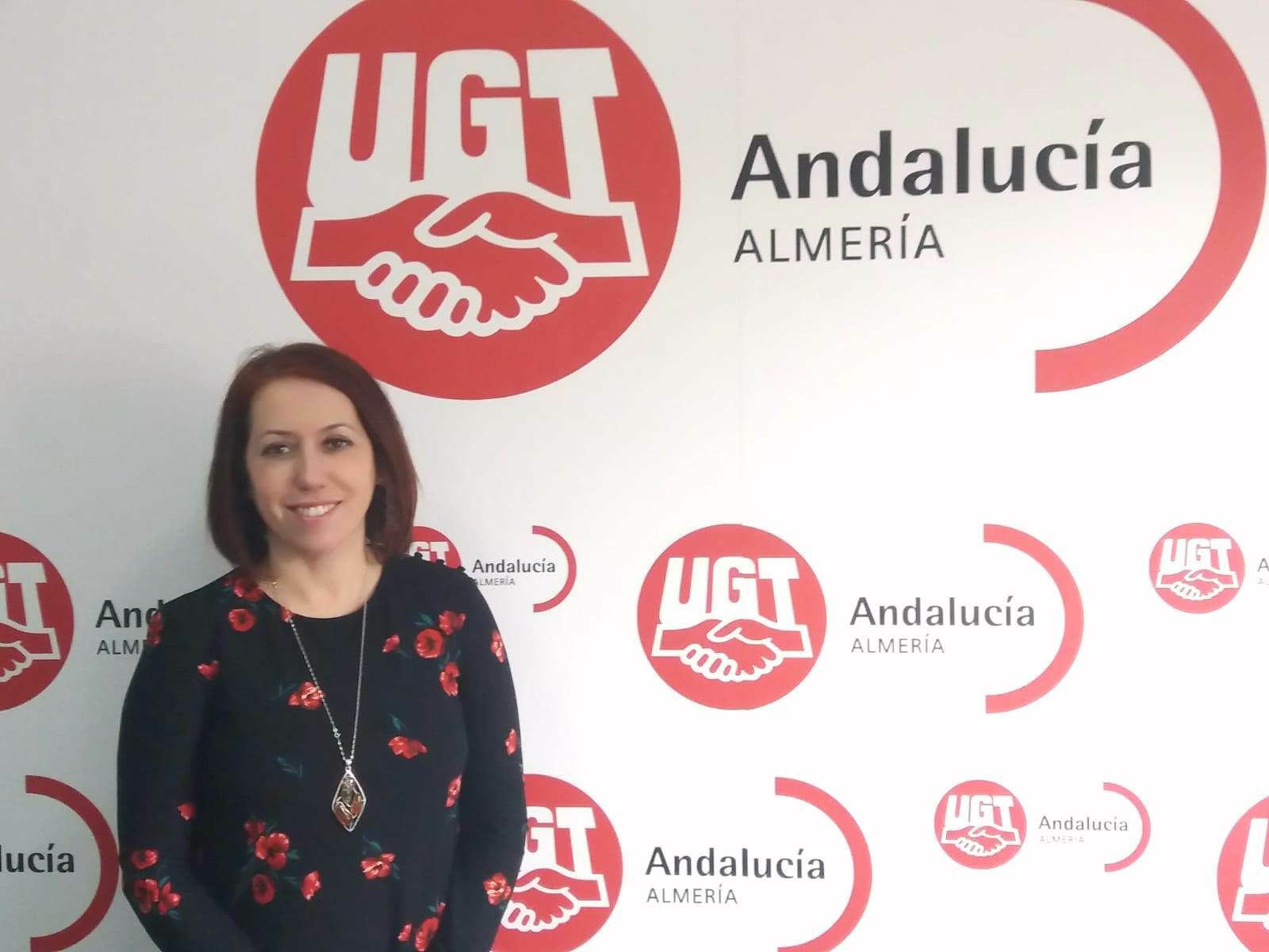 Carmen Vidal, secretaria General de UGT Almería.