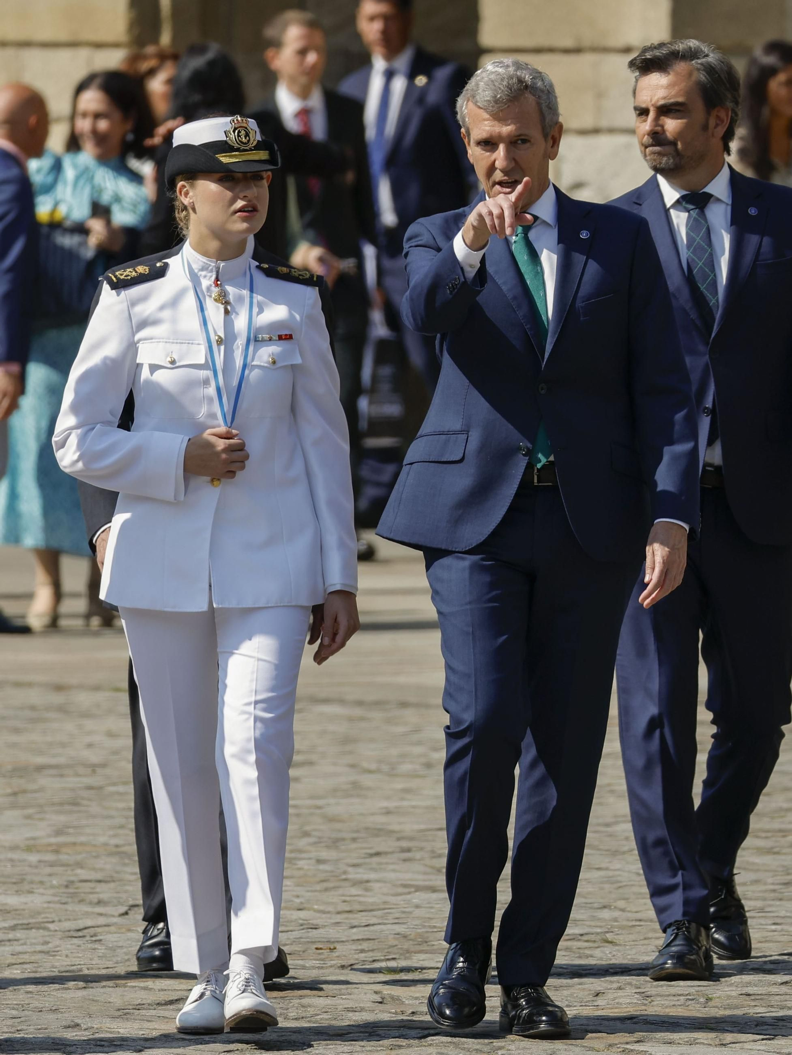 Las fotos de la entrega de la Medalla de Oro de Galicia a la princesa Leonor