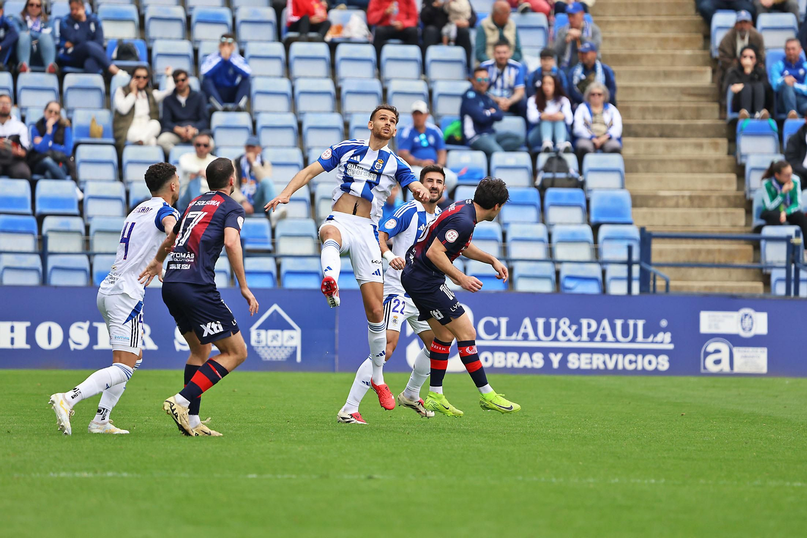 Las imágenes del Recreativo de Huelva - Yeclano Deportivo