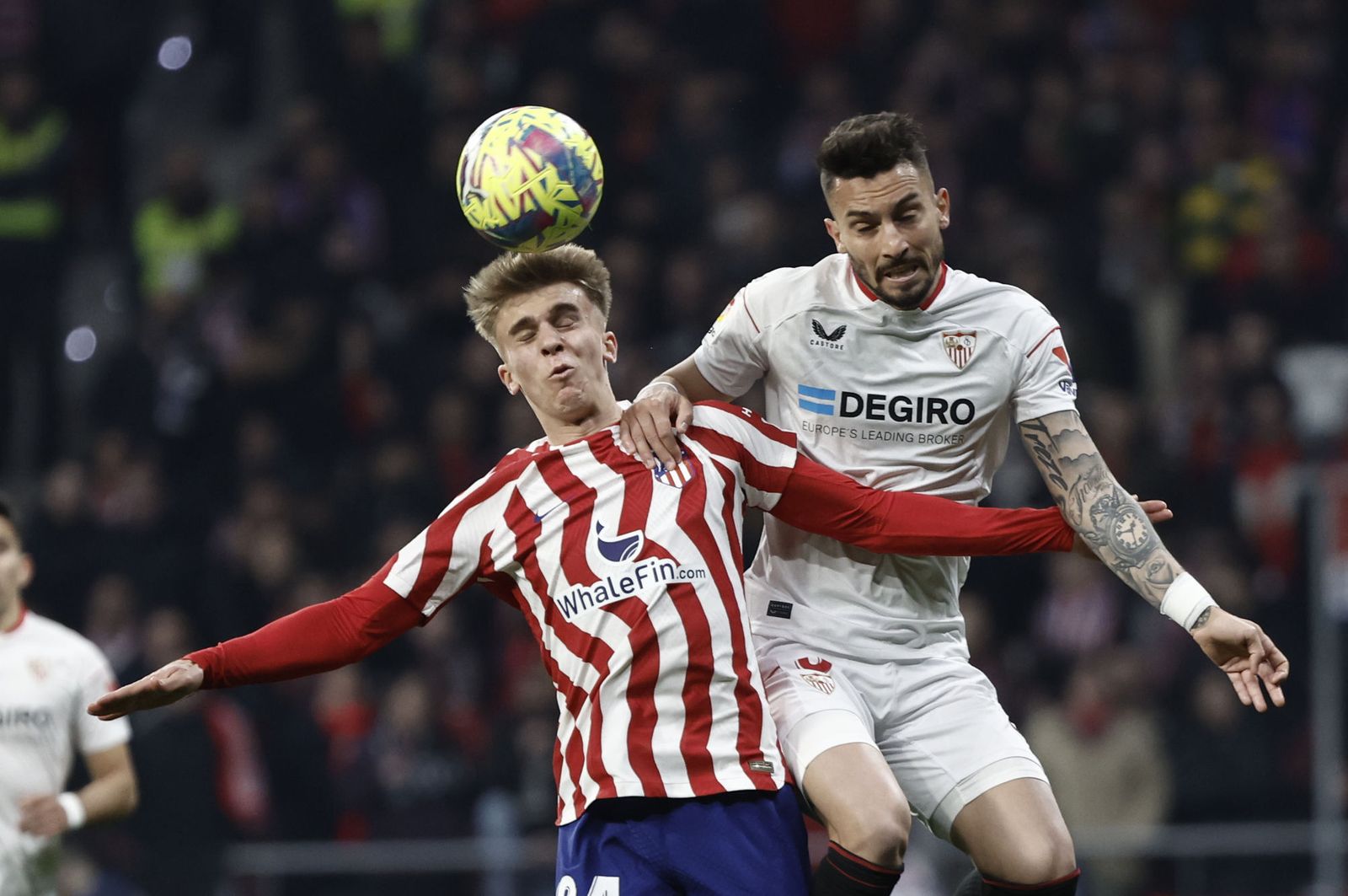 Las fotos de la debacle del Sevilla contra el Atlético