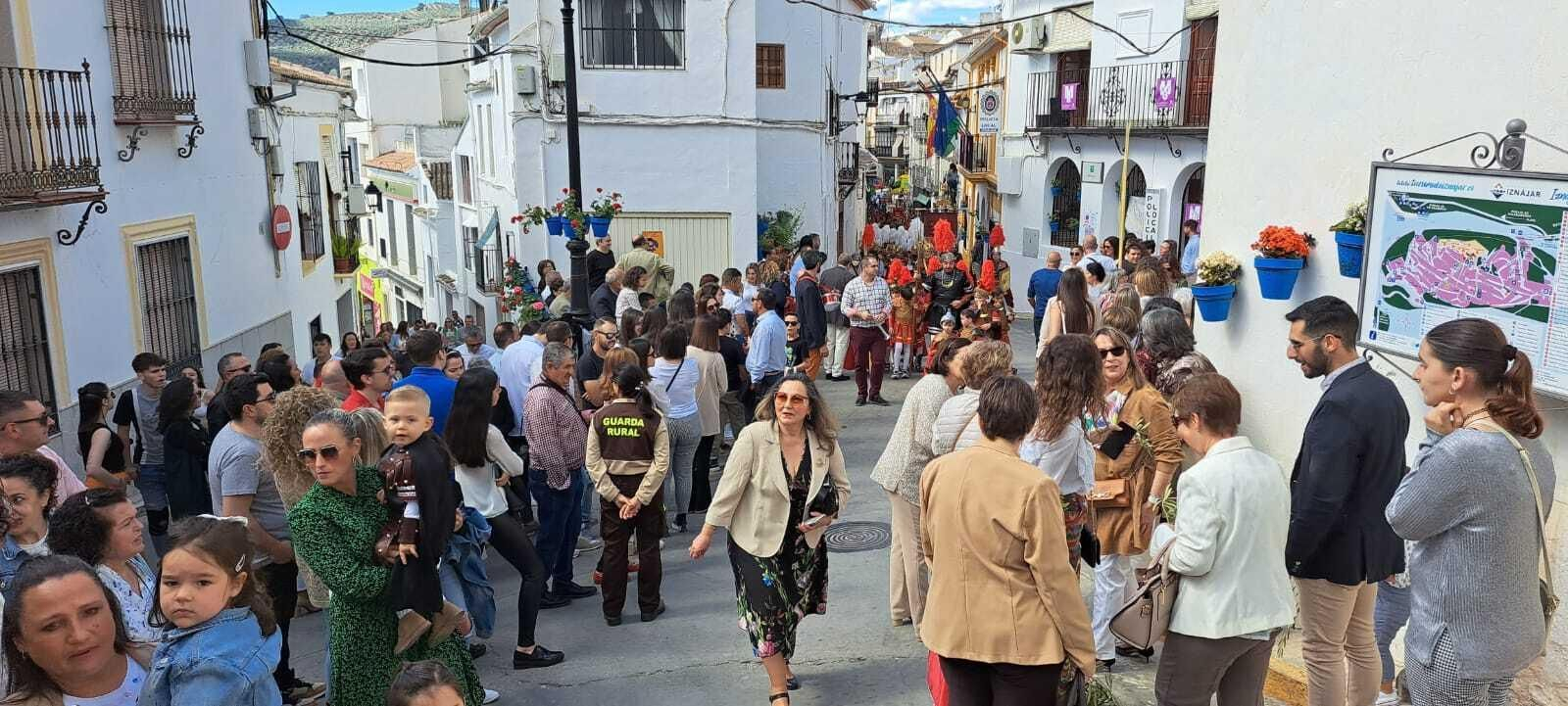 La procesión de la Borriquita de Iznájar, en imágenes