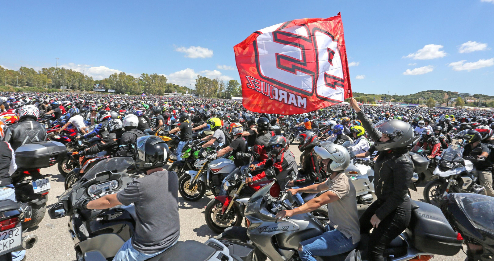 Aficionados durante el último Gran Premio de Jerez.
