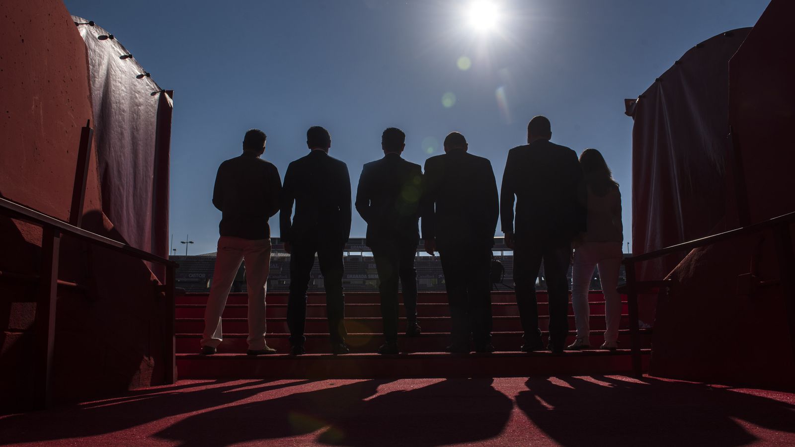 Los candidatos a la Alcaldía, en Los Cármenes.