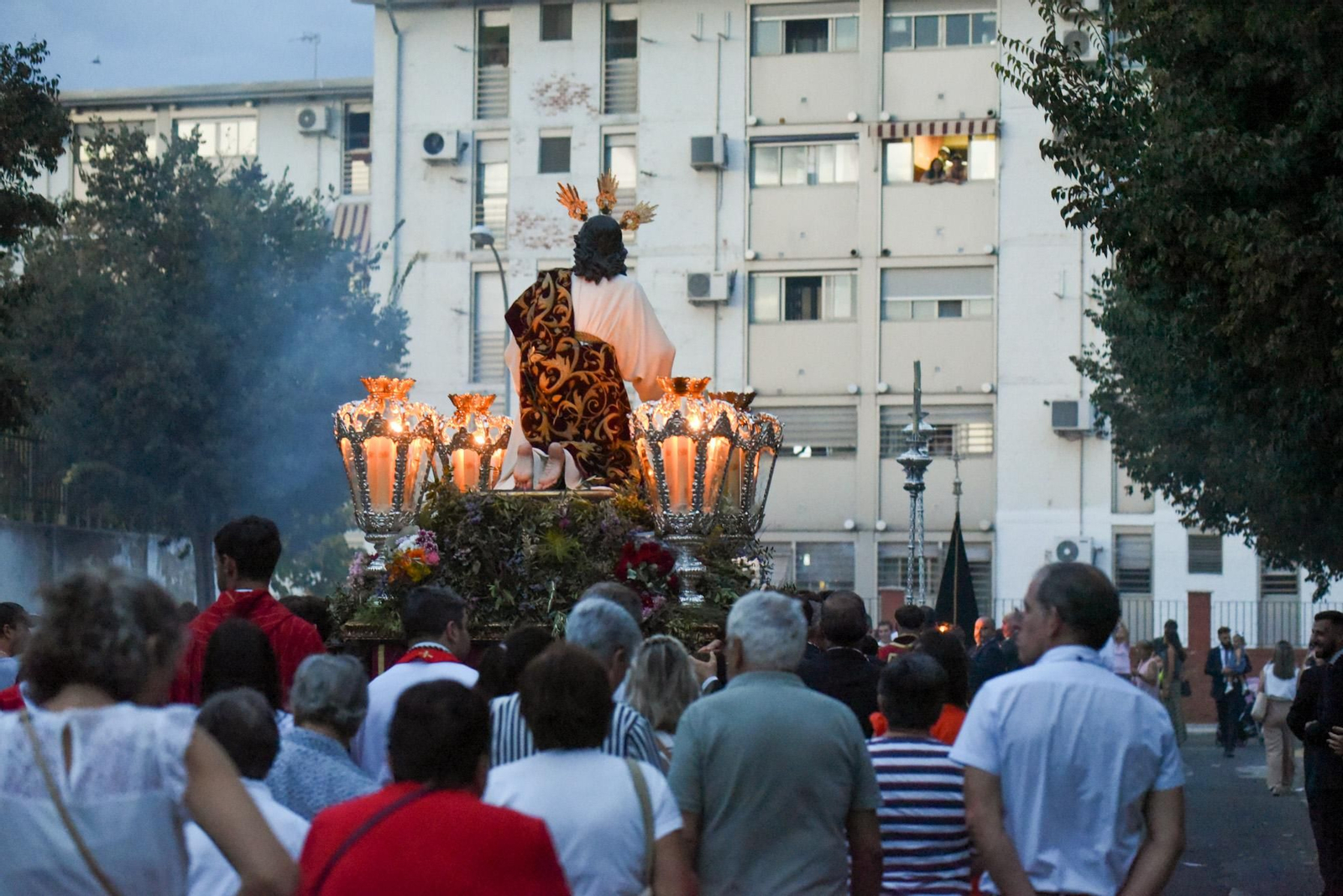 Las mejores imágenes del vía crucis misionero del Huerto en el Distrito Sur de Córdoba