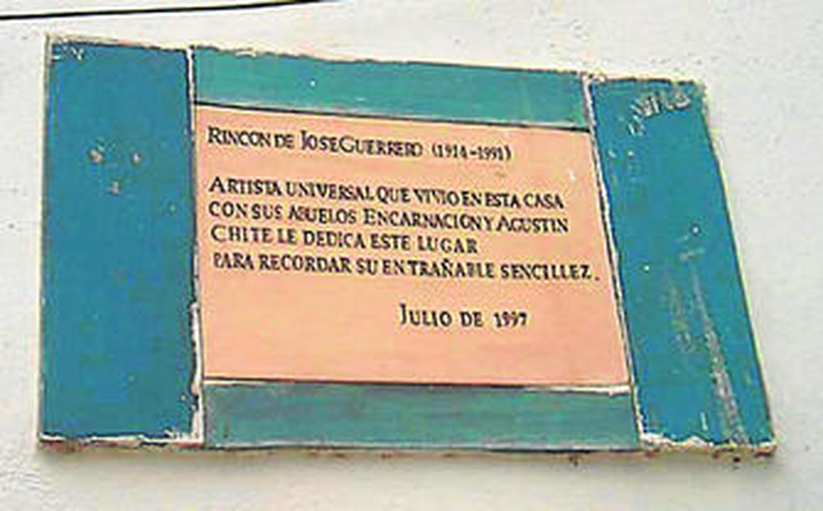La casa de José Guerrero en Chite albergará una residencia de artistas