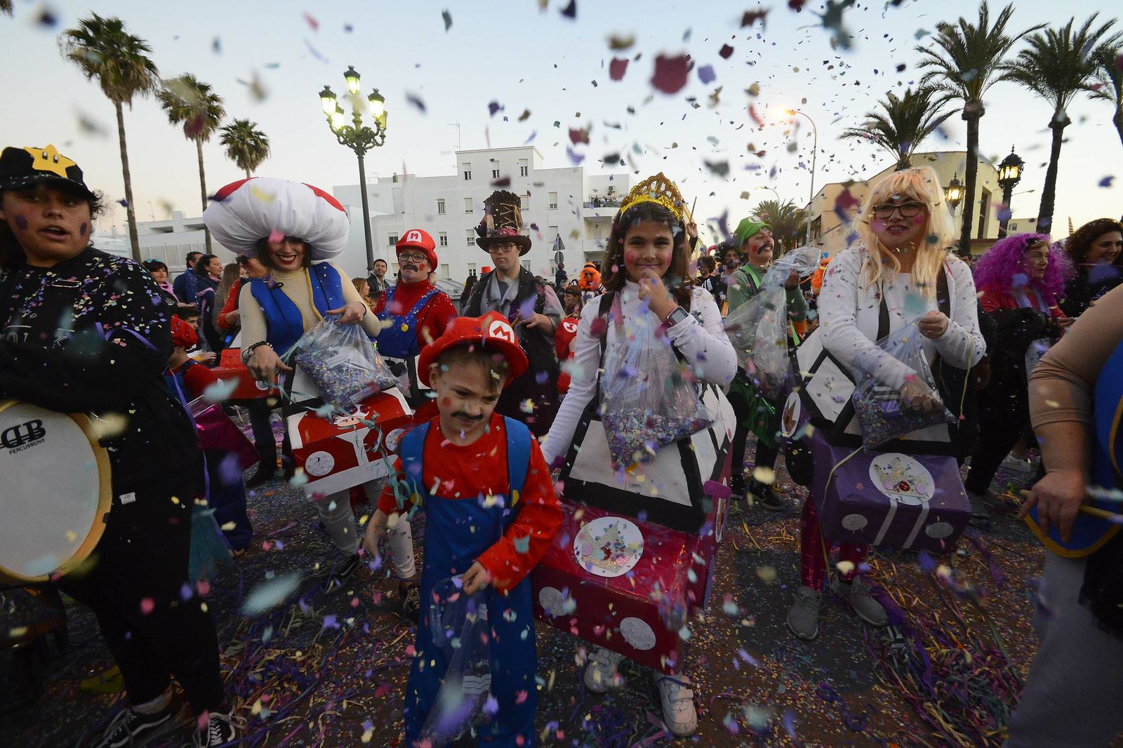 Las imágenes de la cabalgata del humor