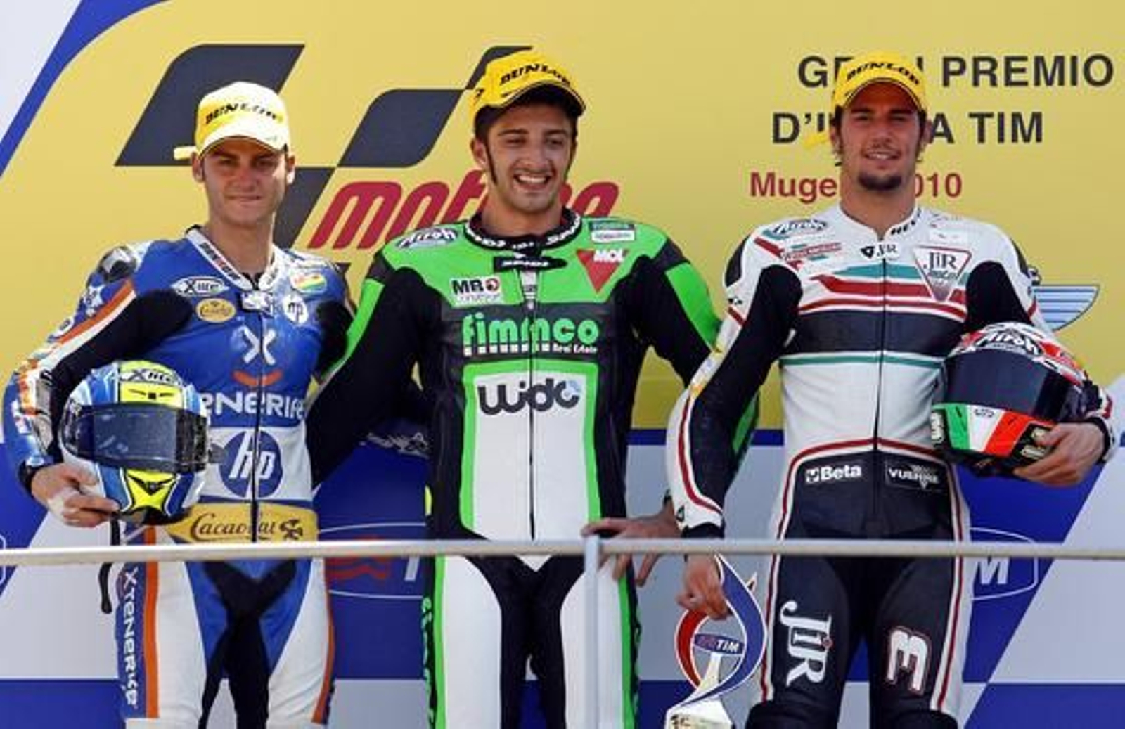 Podio de Moto2.

Foto: Reuters