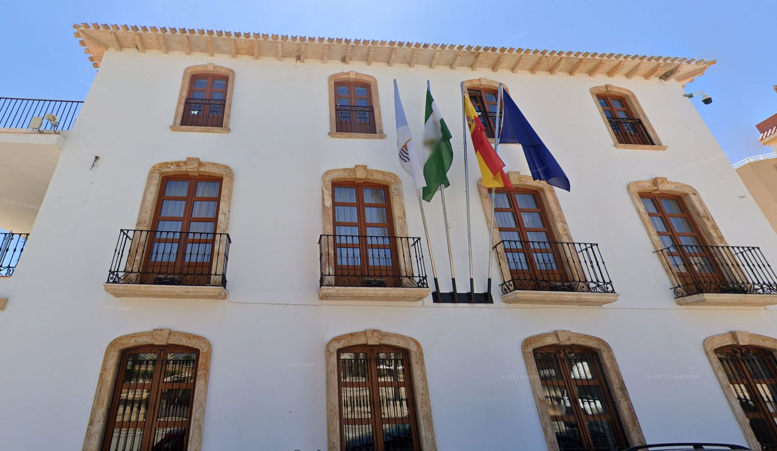Fachada del Ayuntamiento de Albox.