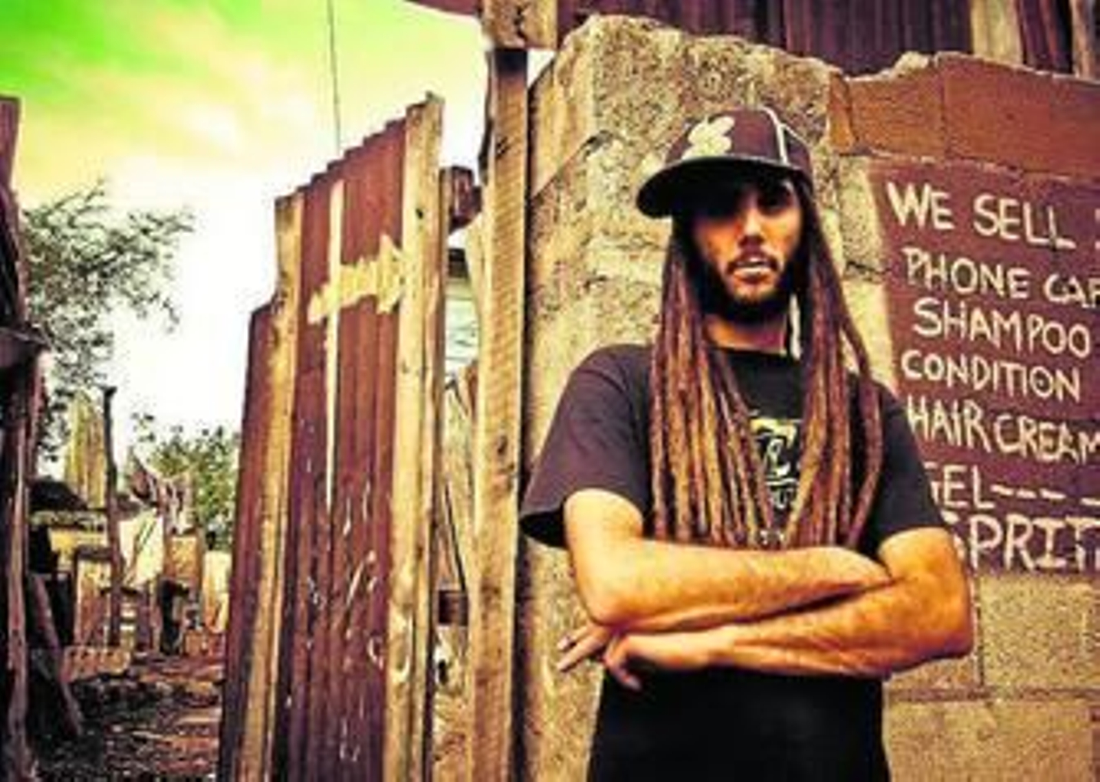Imagen del cantante de reggae Swan Fyahbwoy.
