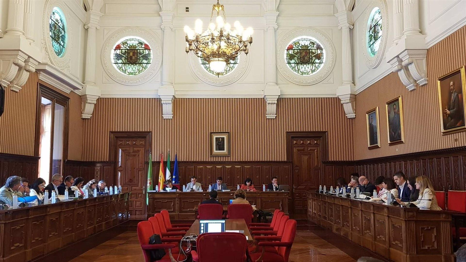 Pleno de la Diputación Provincial.