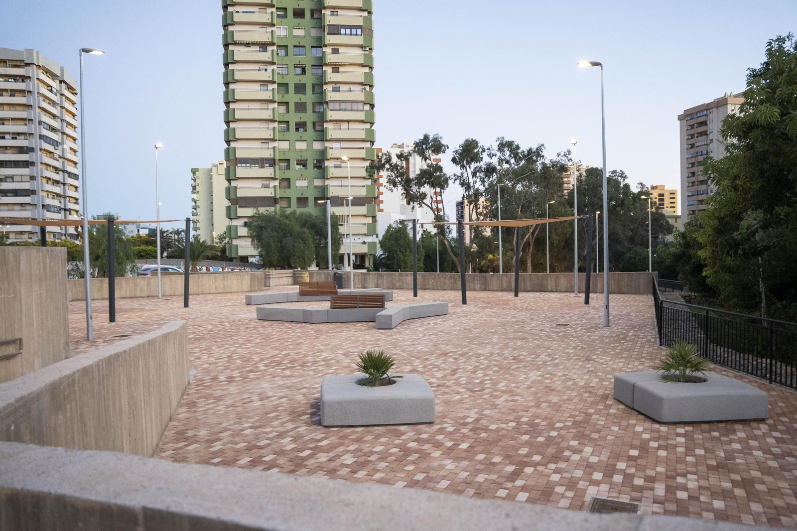 Las imágenes de la inauguración de la primera fase de la adecuación de la Rambla San Antonio de Aguadulce