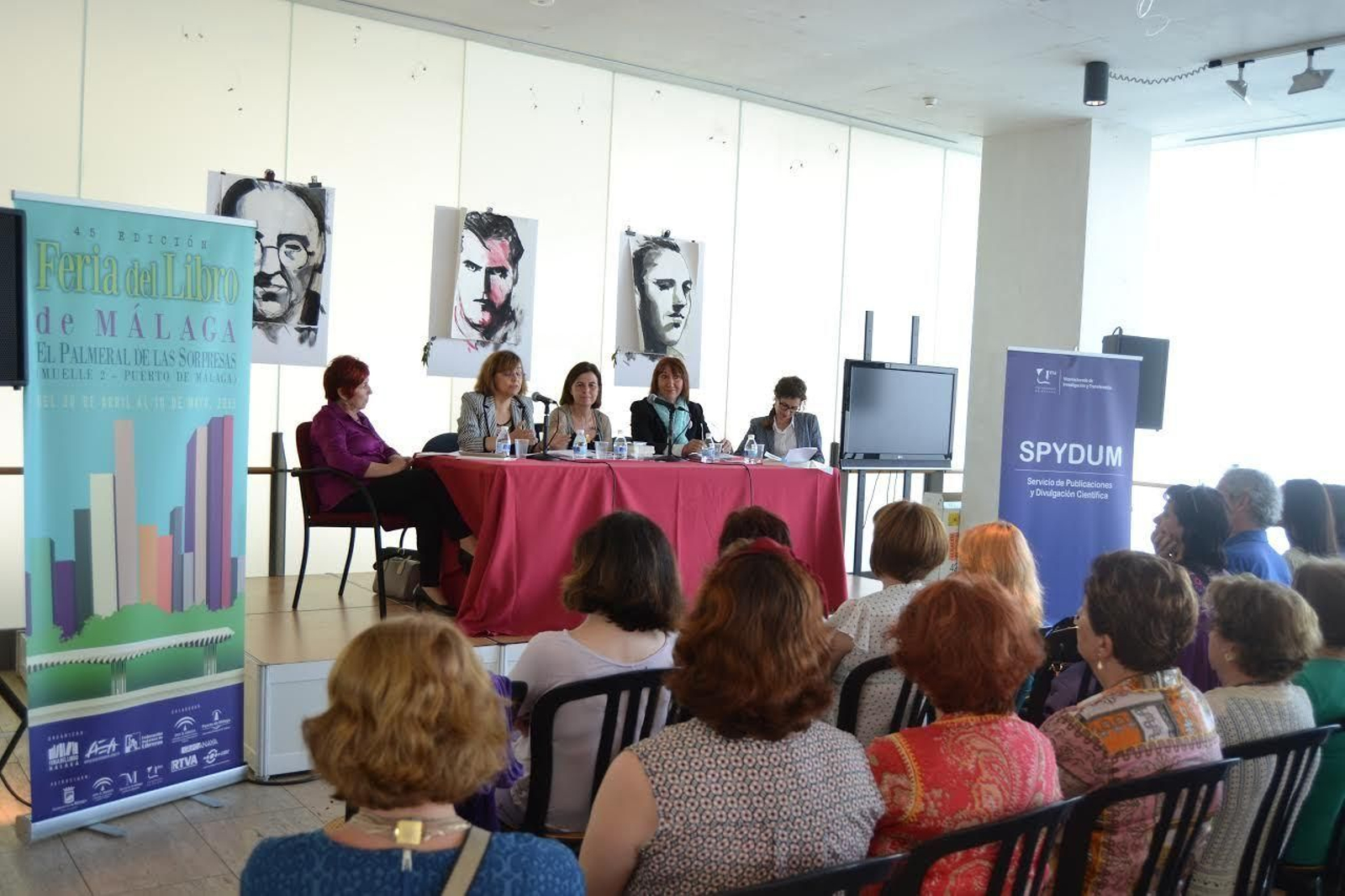 Presentación de novedades de la Universidad de Málaga.