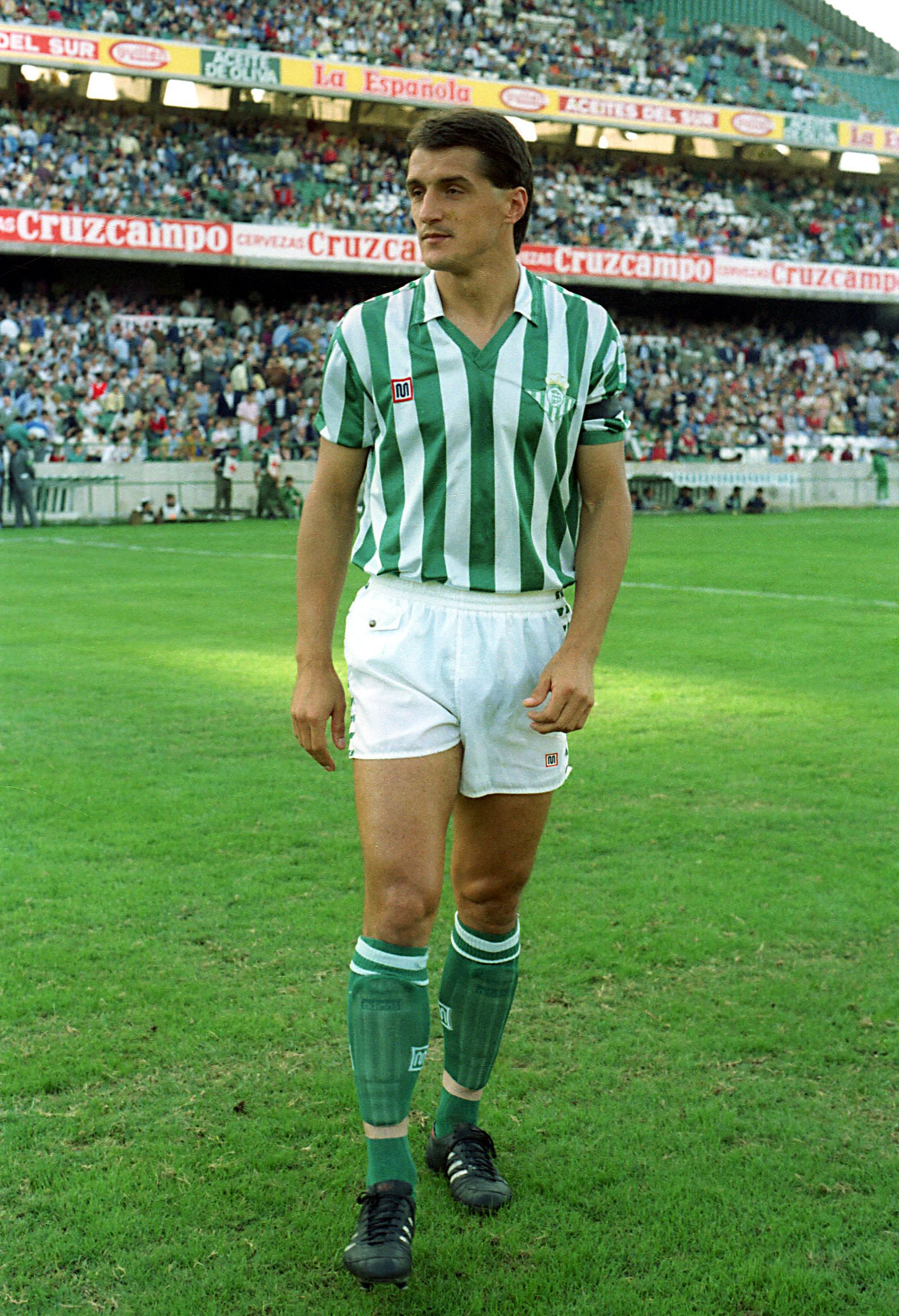 Hadzibegic, en su etapa como jugador del Betis.