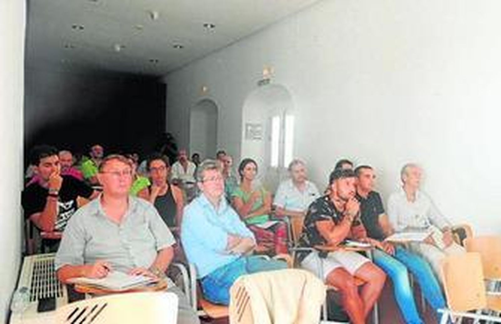 En la imagen, los alumnos del seminario sobre Memoria Histórica.