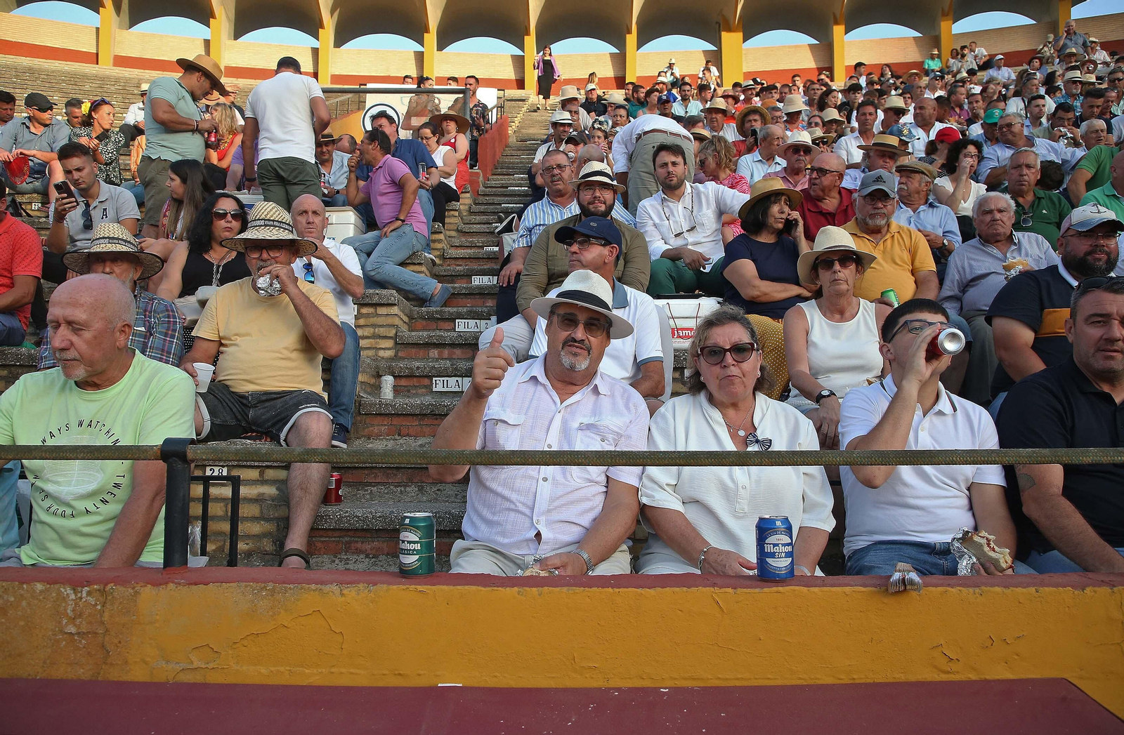 Búscate durante la corrida del sábado en la plaza de toros Las Palomas